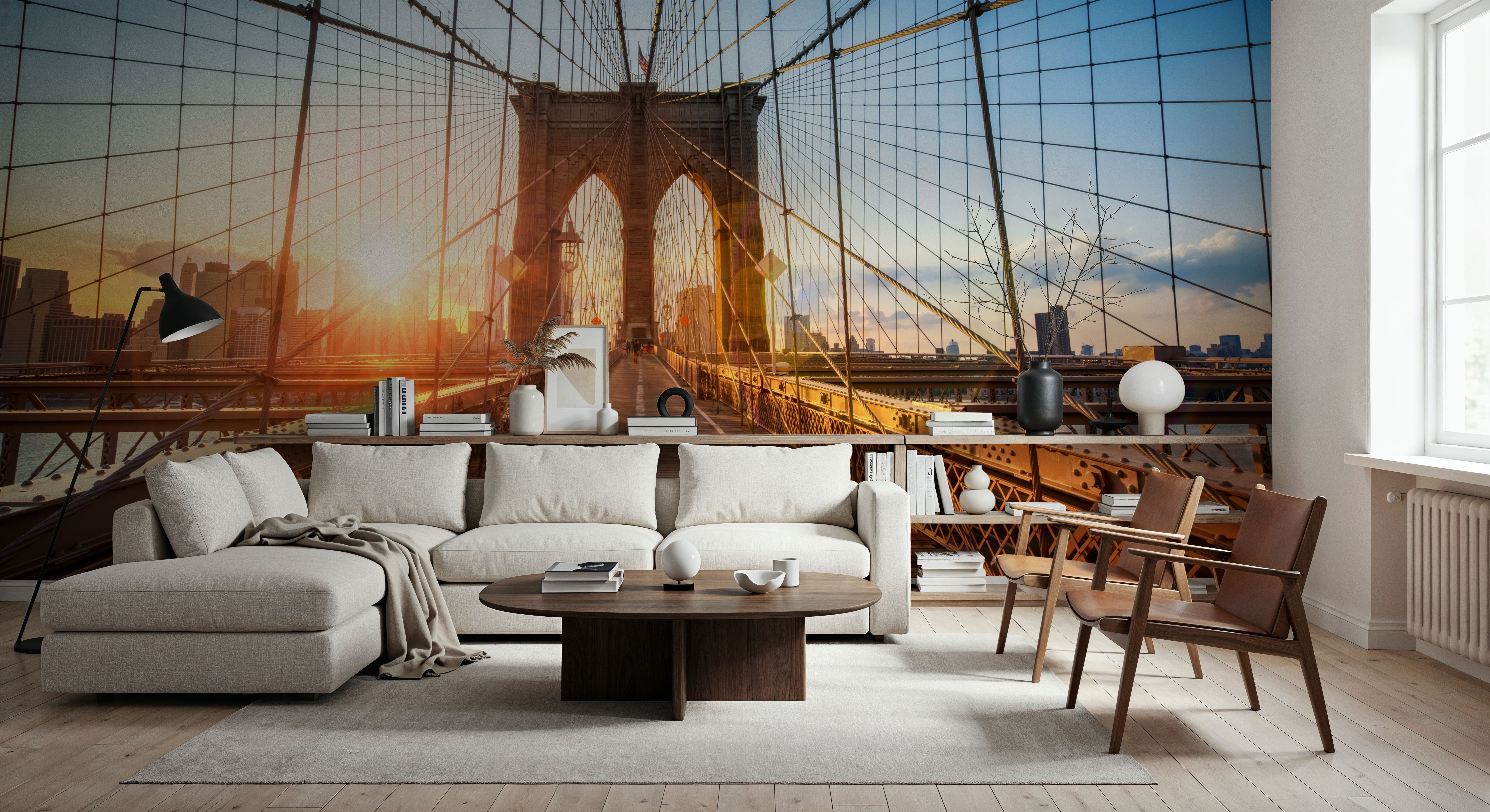 Brooklyn Bridge Sunset, Wallpaper