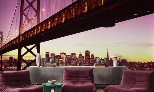 City Dusk Crossing