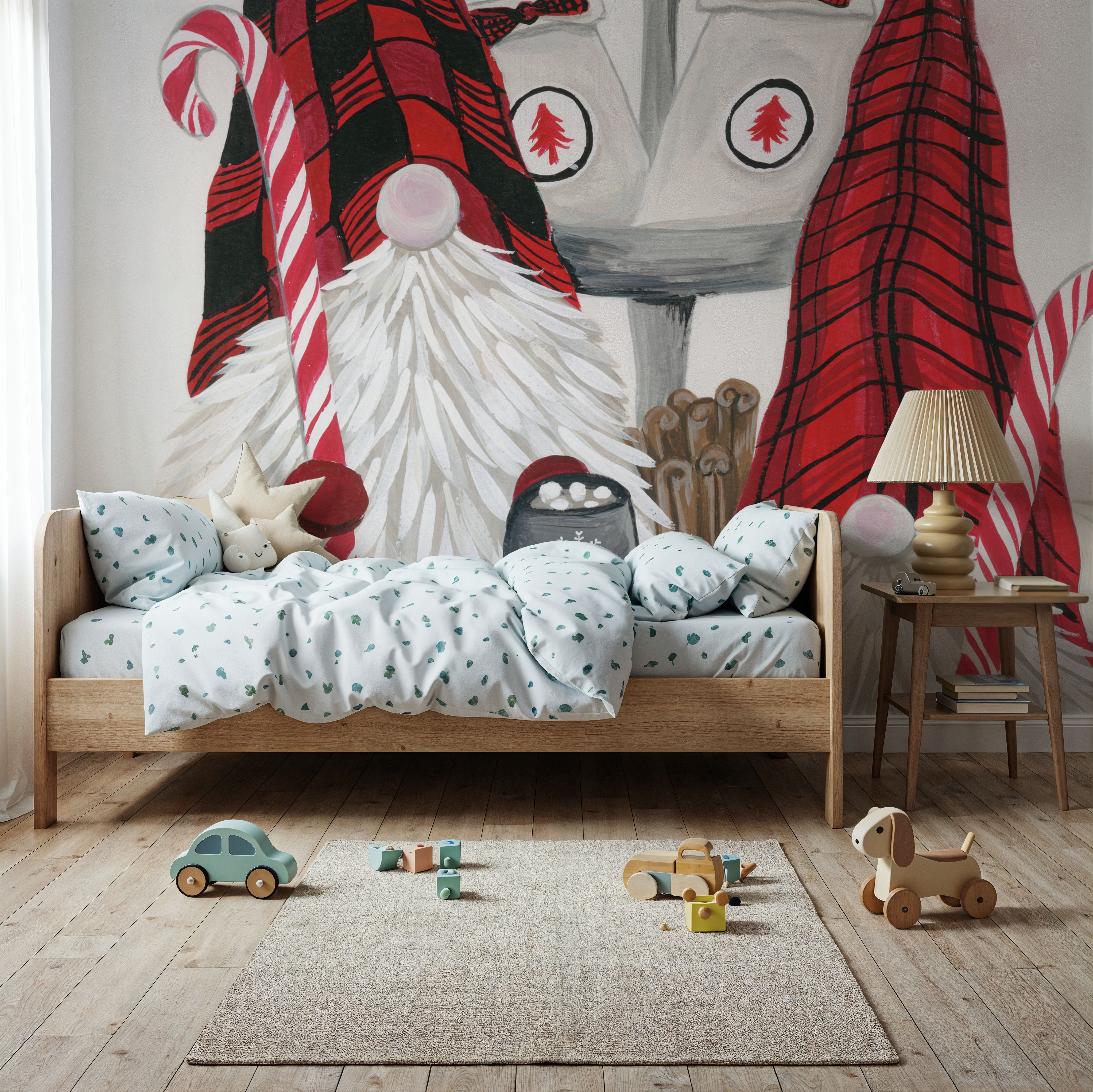 Christmas Gnomes Cocoa Party I