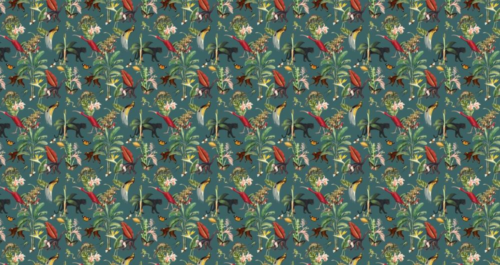 Kingdom Animalia Dark Teal