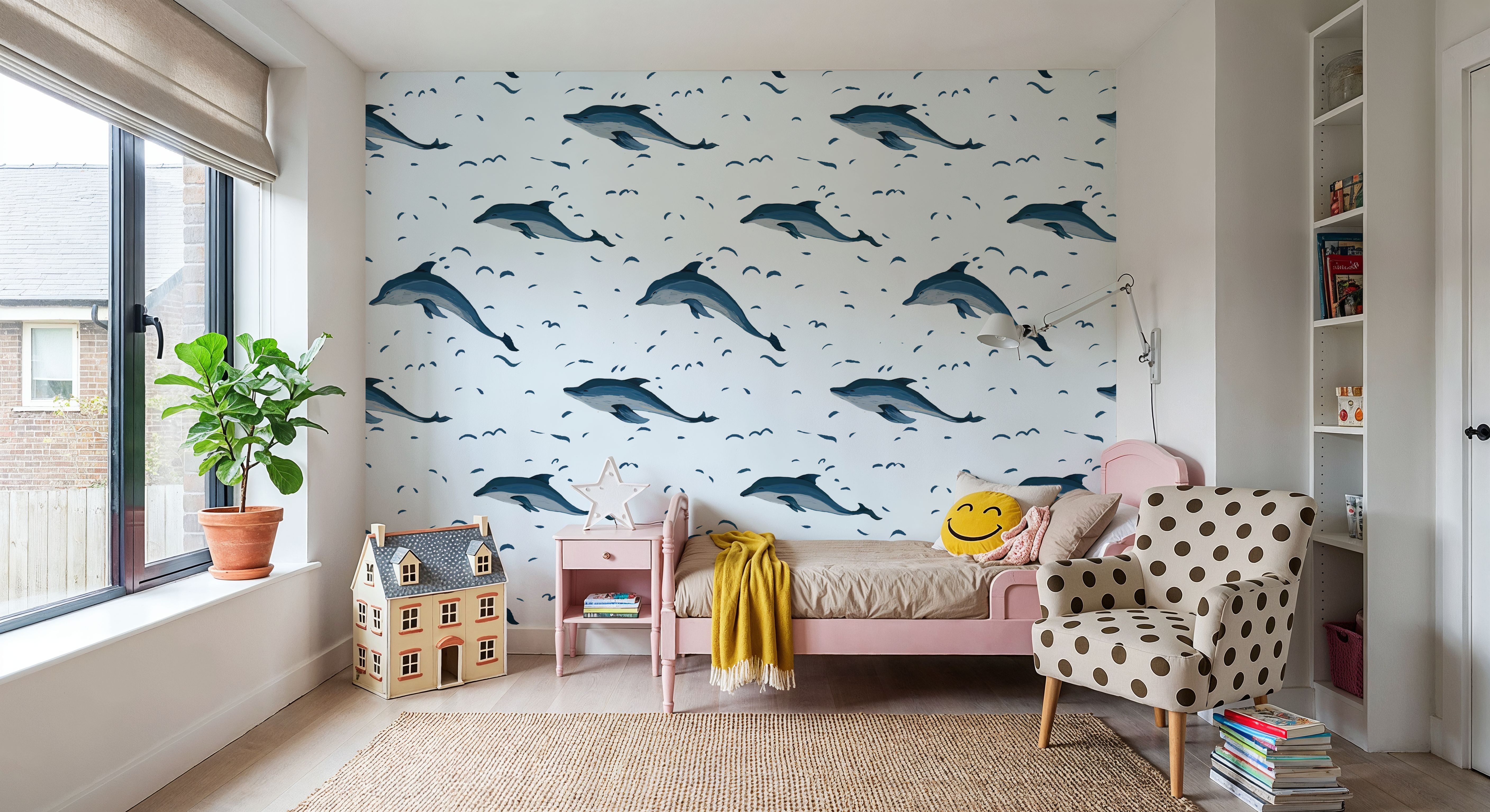 Dolphins in The Sea