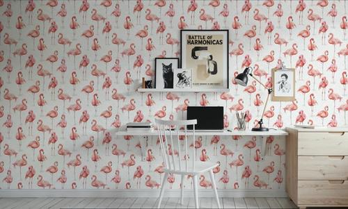 Flamingo Goals White