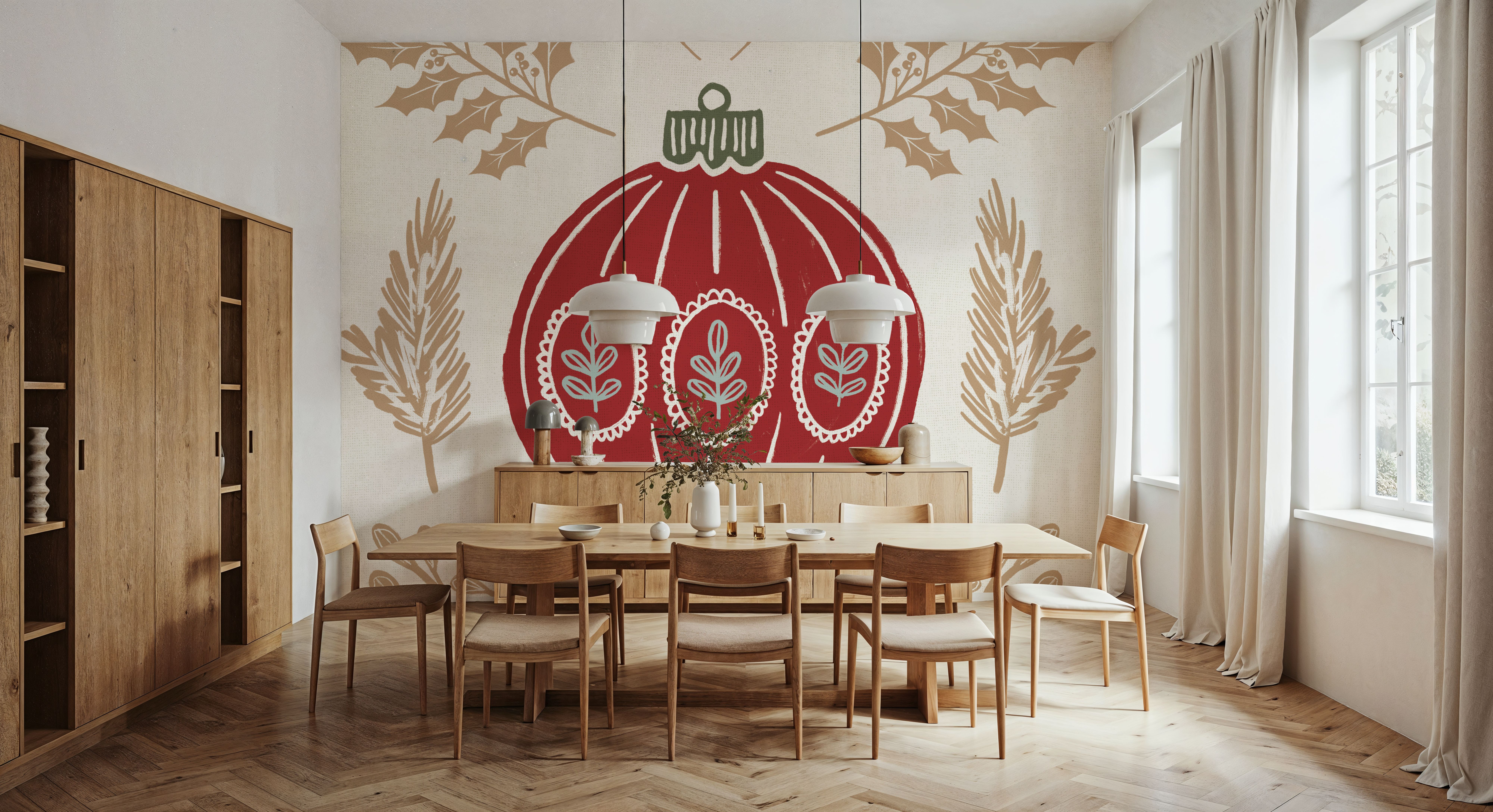 Holiday Form VIII Color, Wallpaper