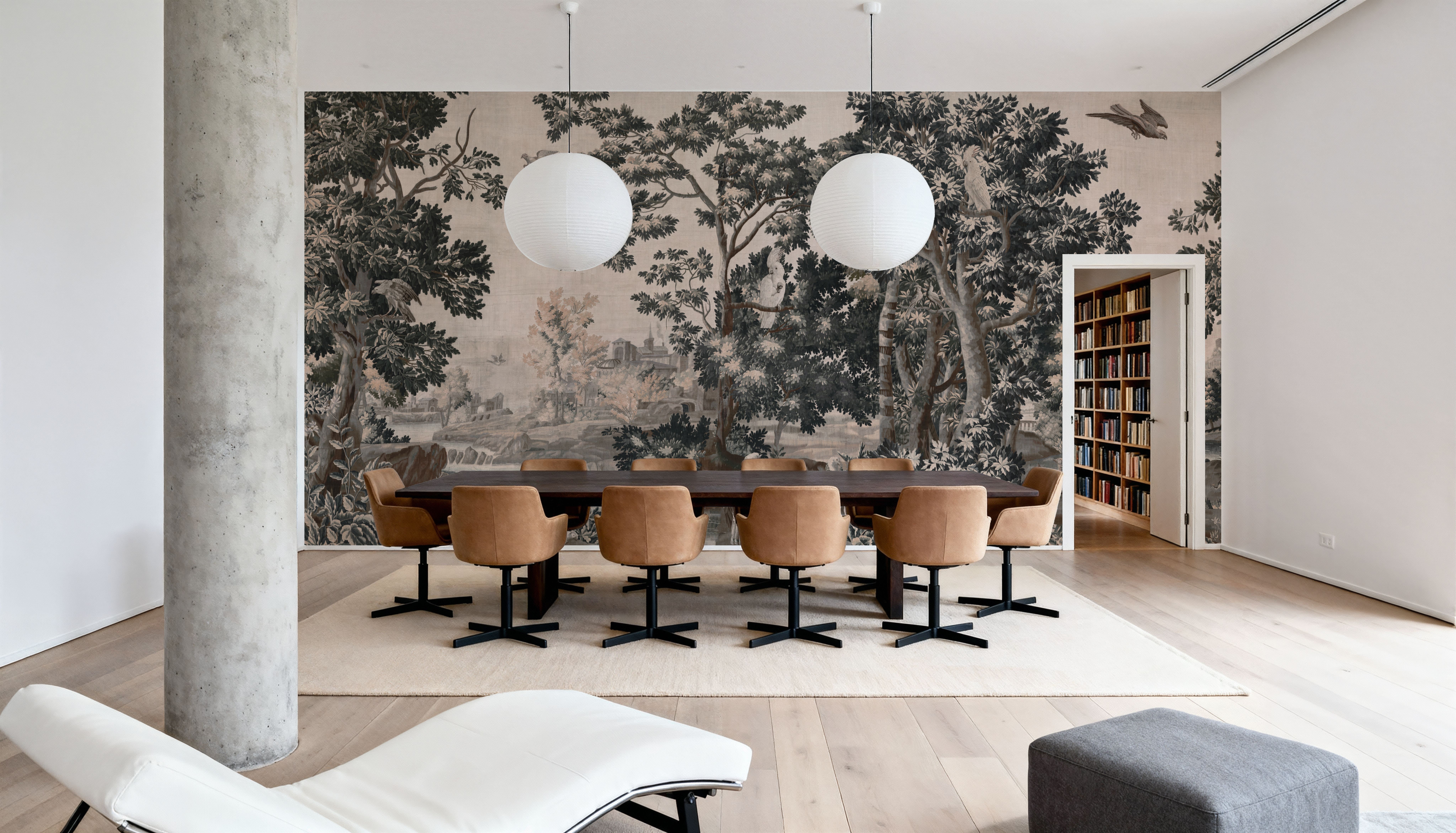 Enchanted Grove Tapestry, Teal