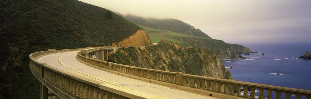 Coastal Cliff Bridge