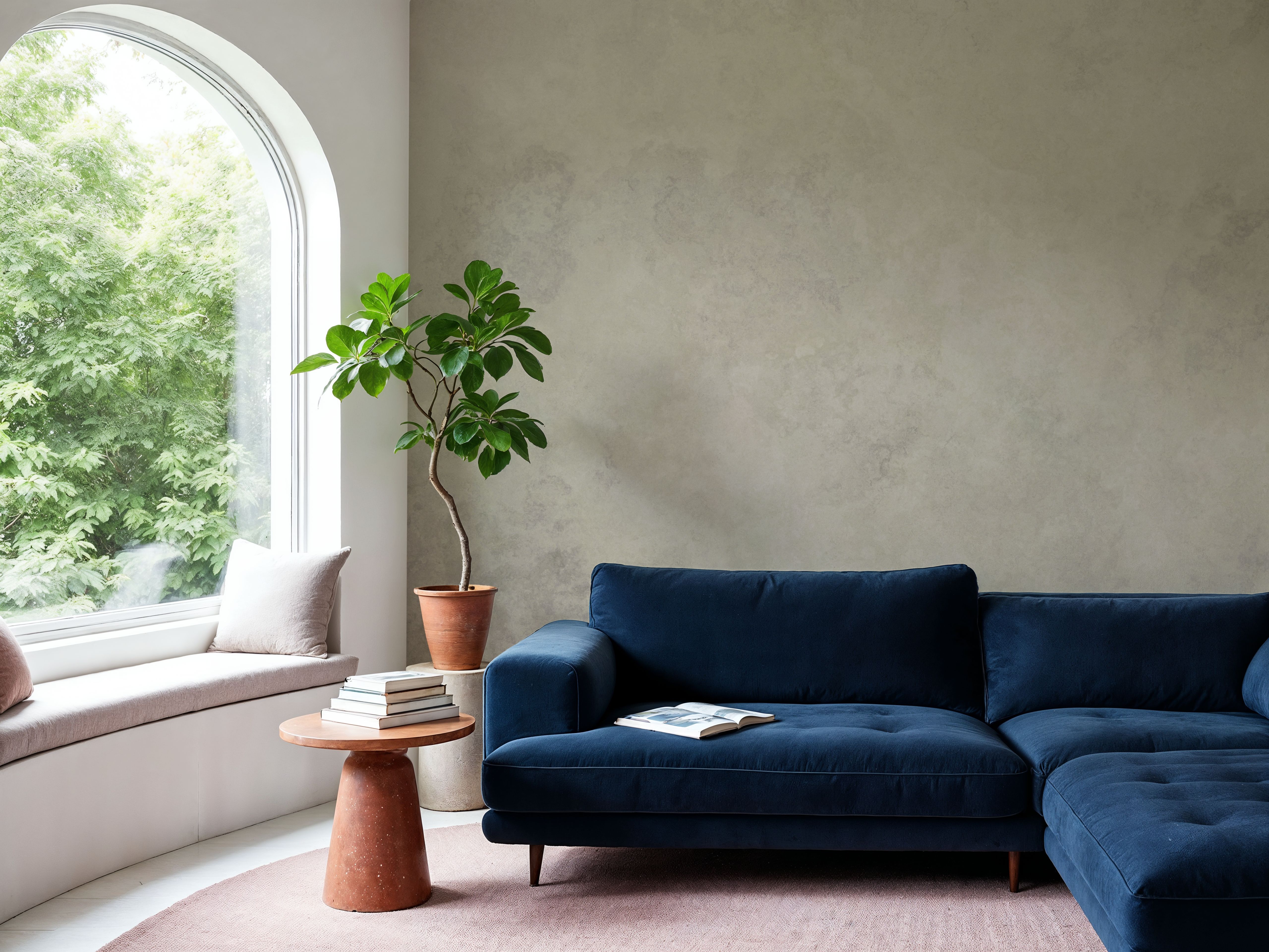 Subtle Plaster Wall, Alpine Oat