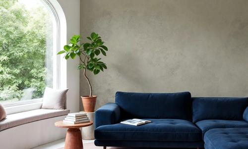 Subtle Plaster Wall, Alpine Oat