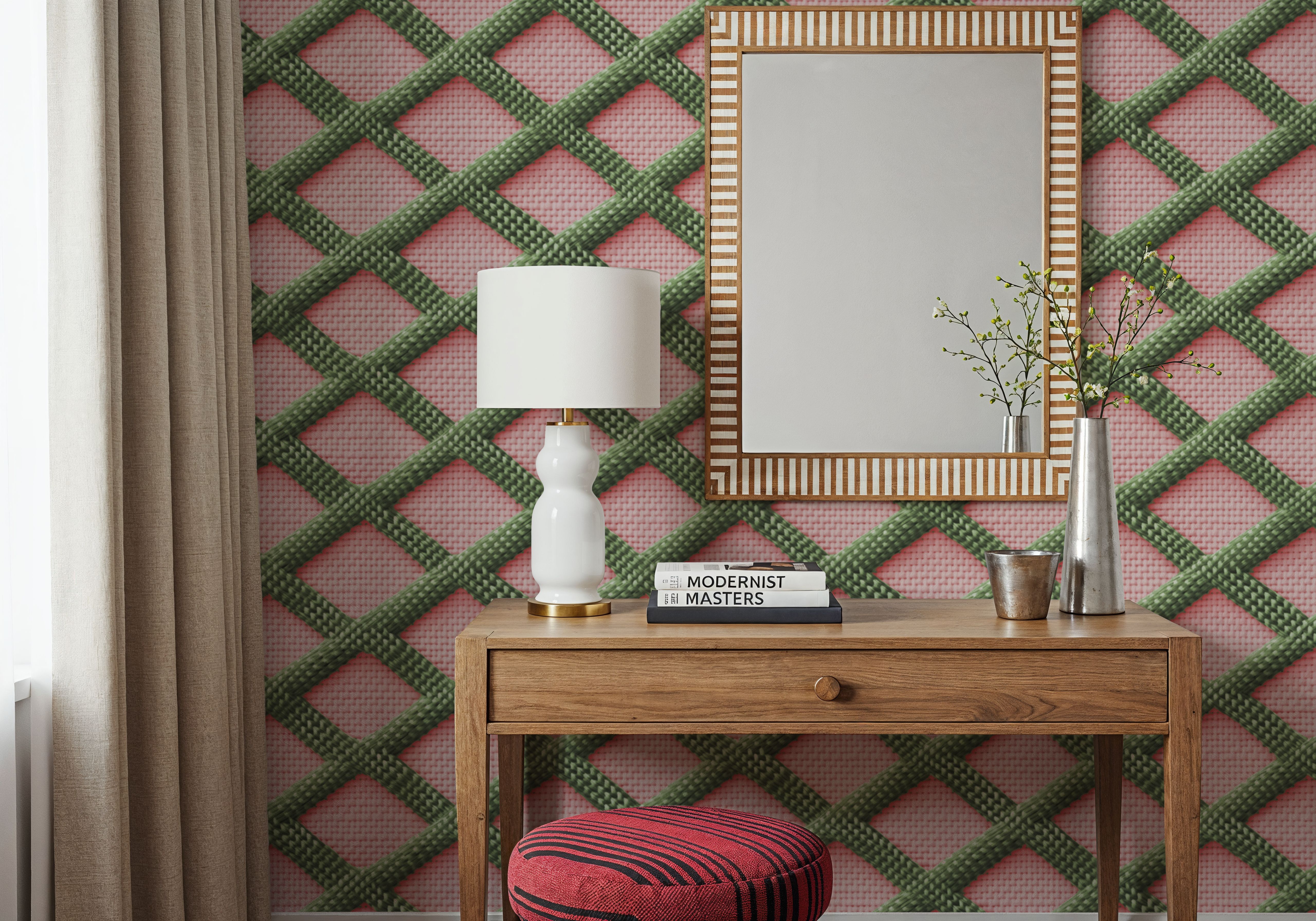 3D Embroidery Trellis