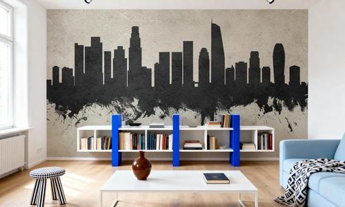 Los Angeles Skyline Concrete