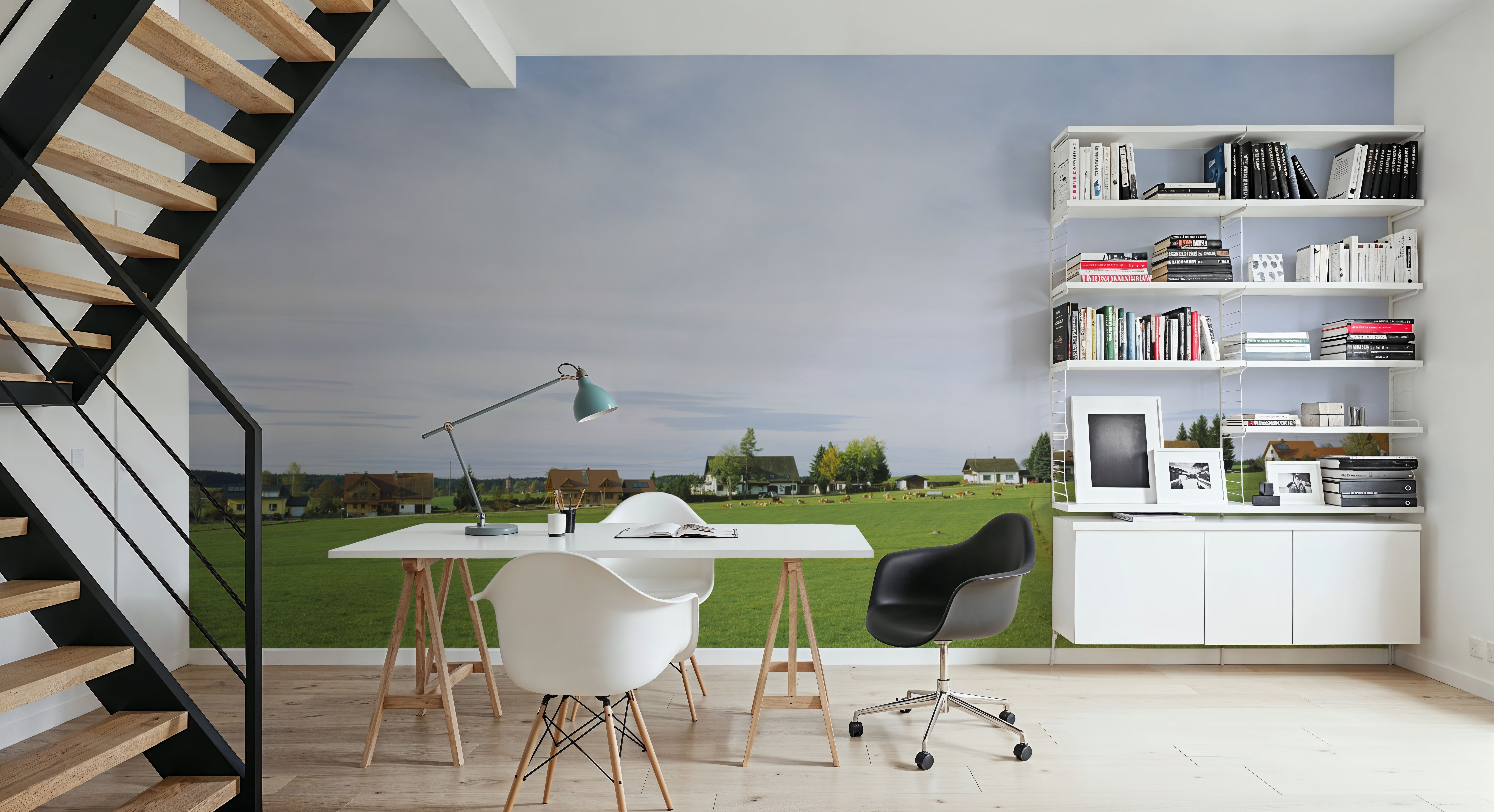 Pastoral Vista, Wallpaper