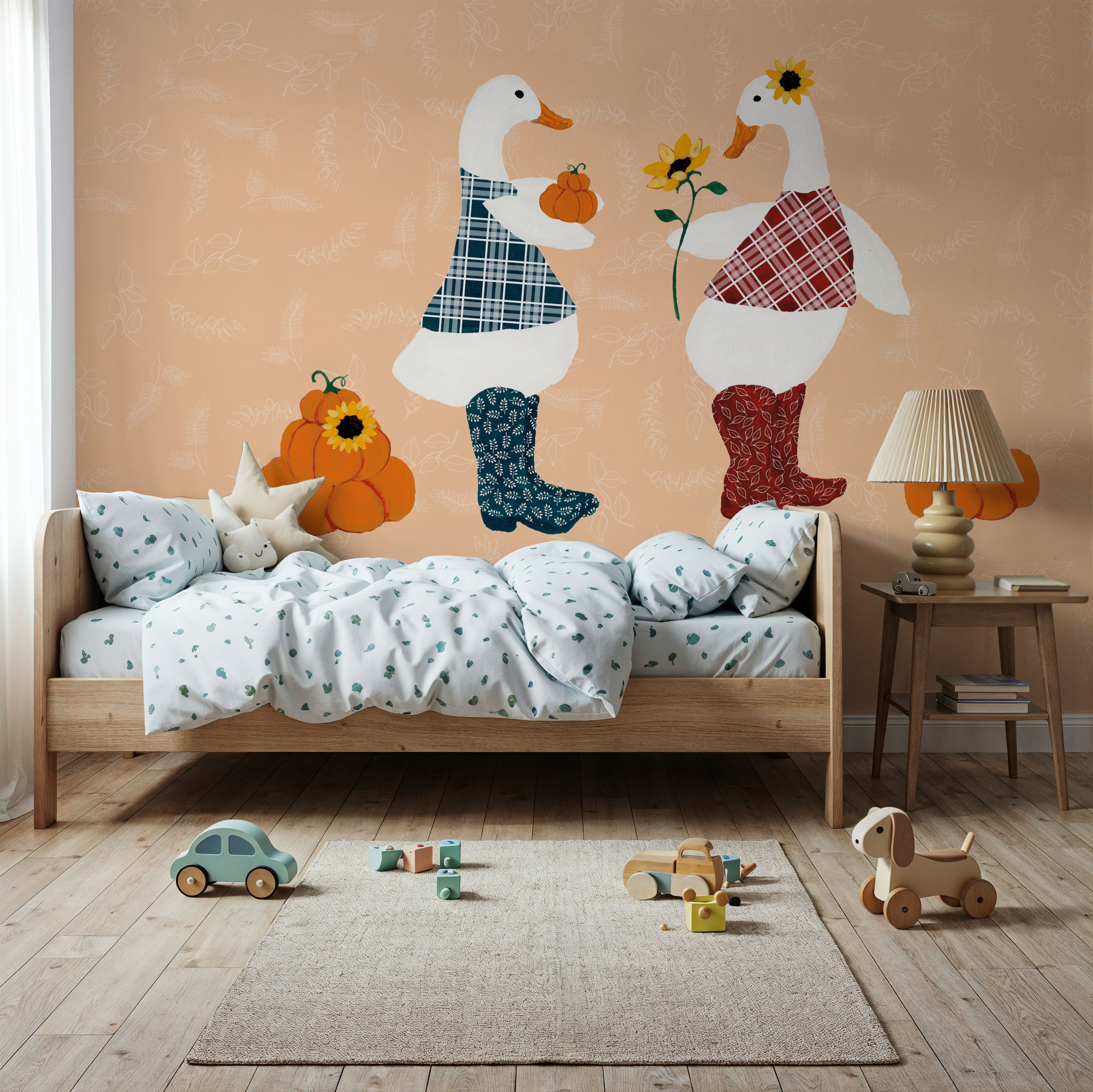 Ducks in the Pumpkin Patch IV
