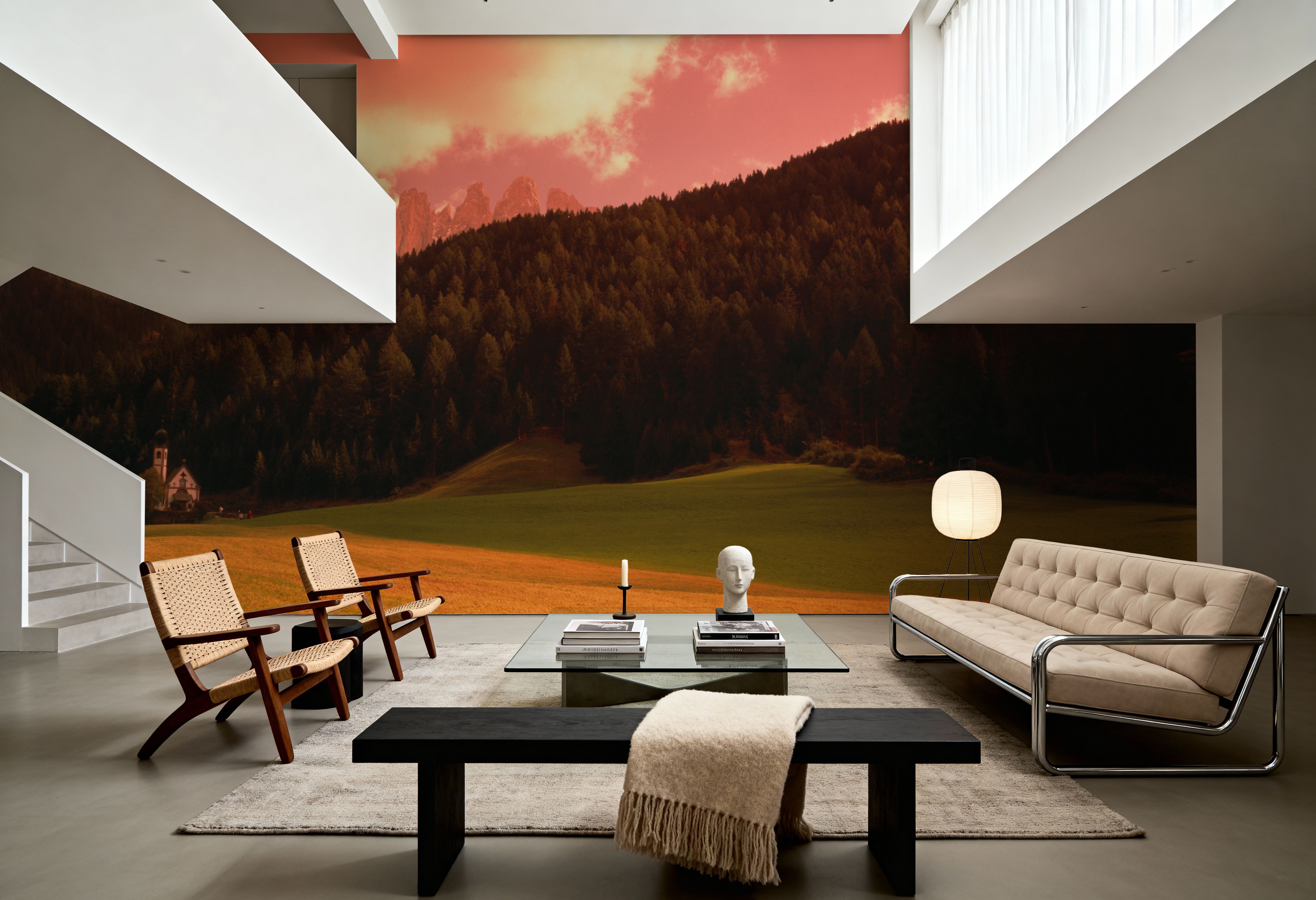 Mountain Church Sunset