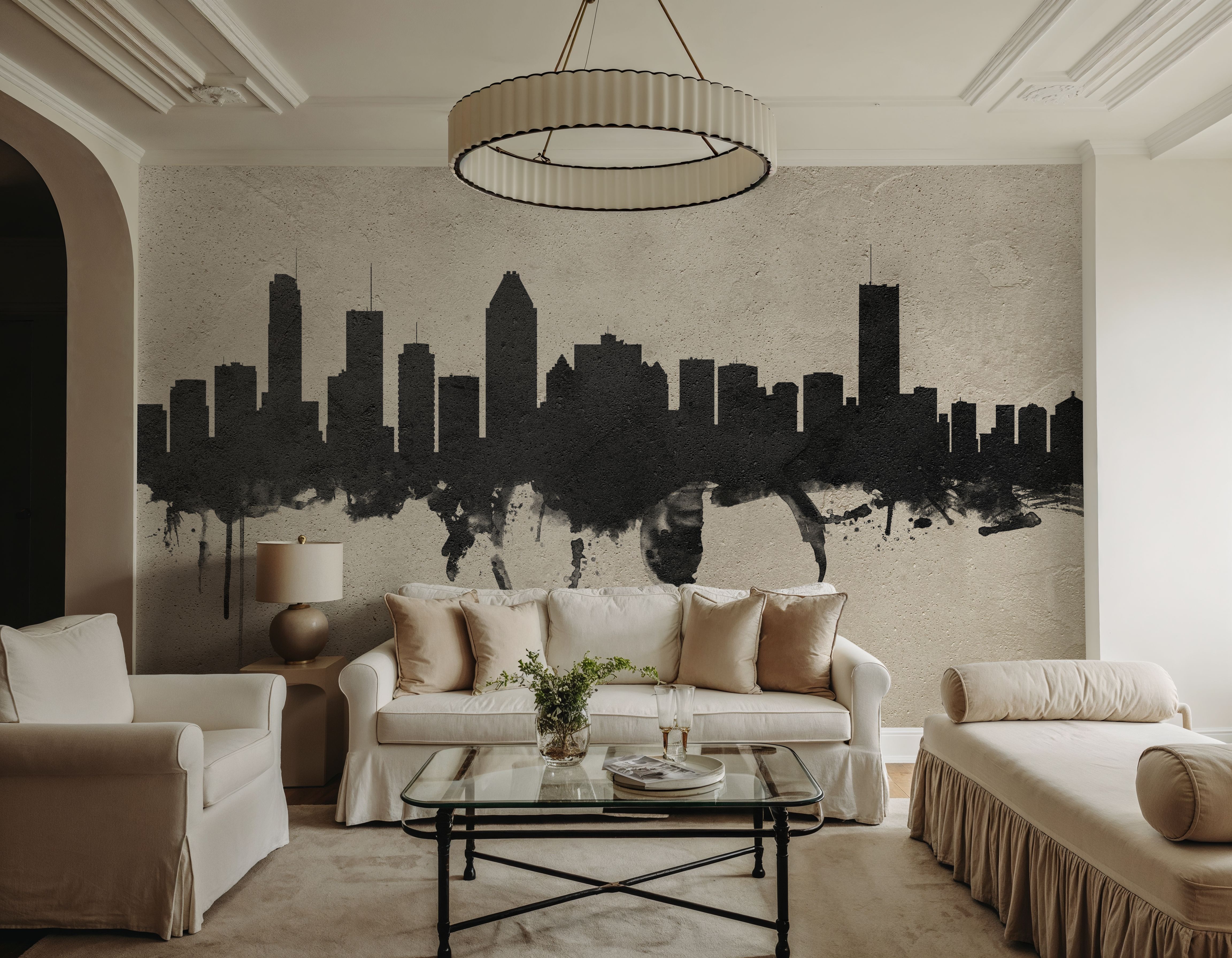 Montreal Canada Skyline Concrete