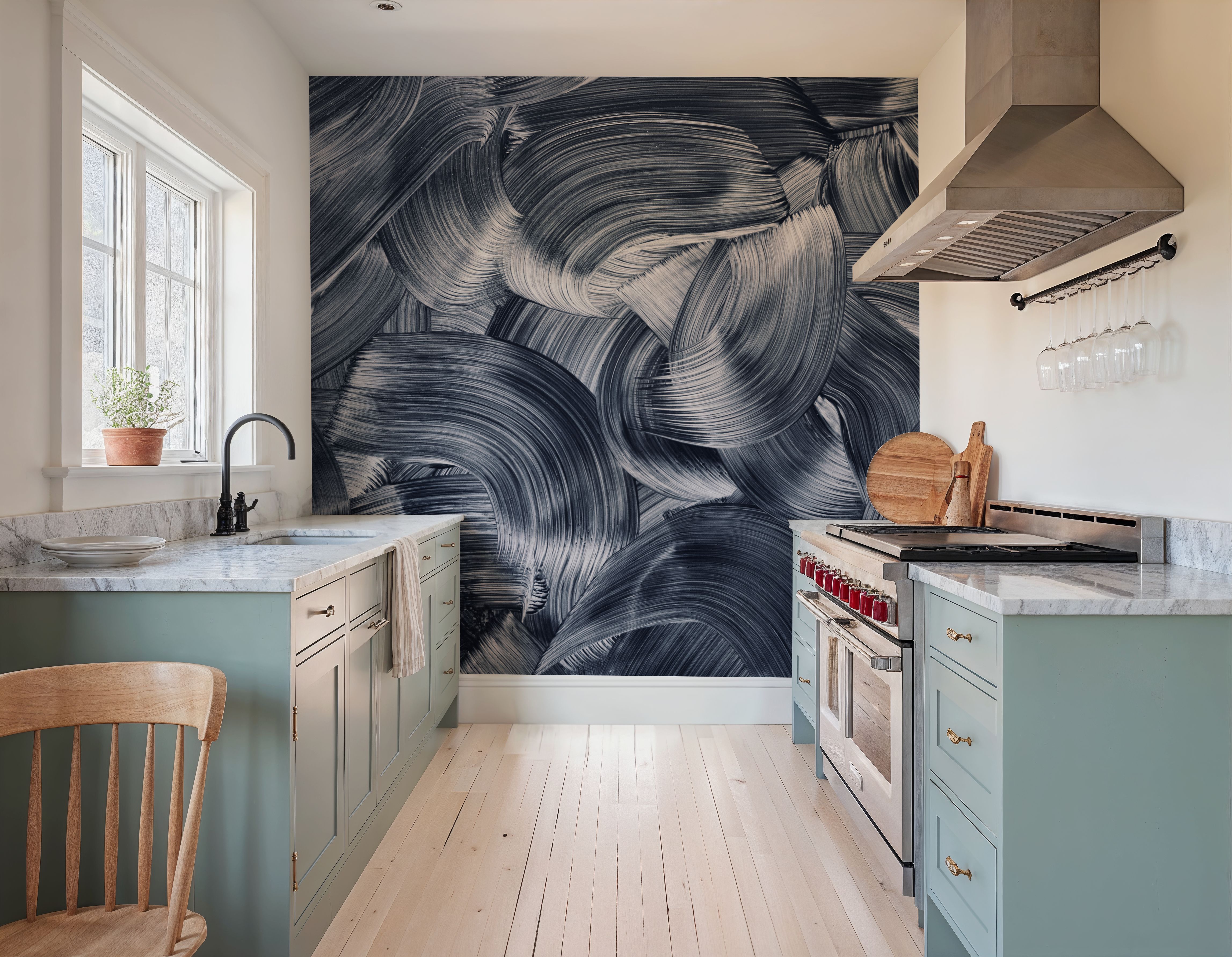 Oceania Brush Strokes