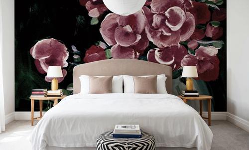 Botanical Elegance Burgundy II