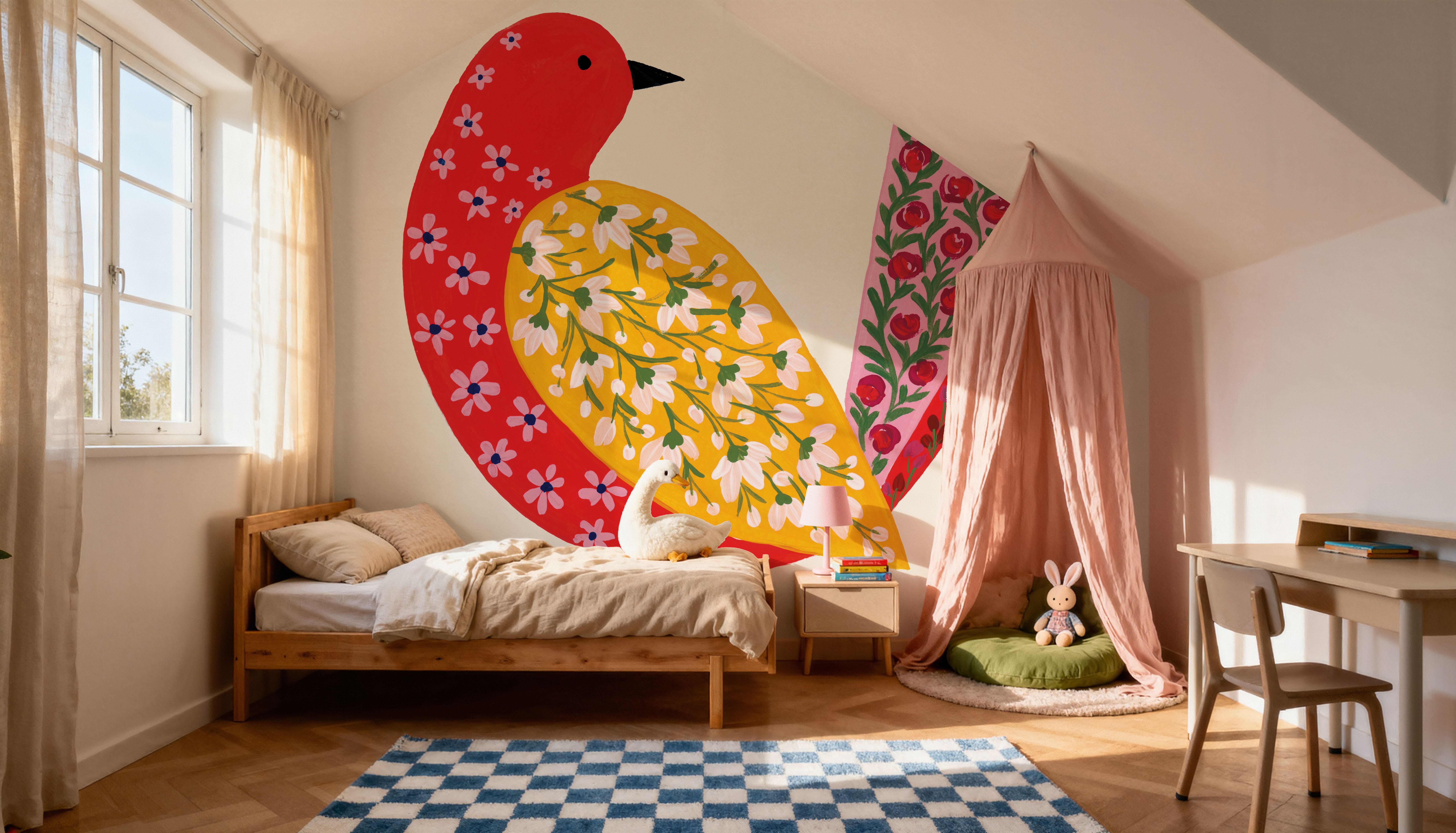 Blooming Bird I