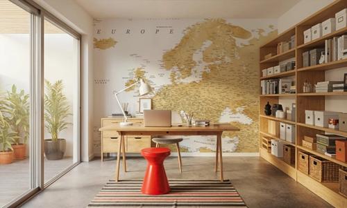 Europe Map Detailed - Rossie