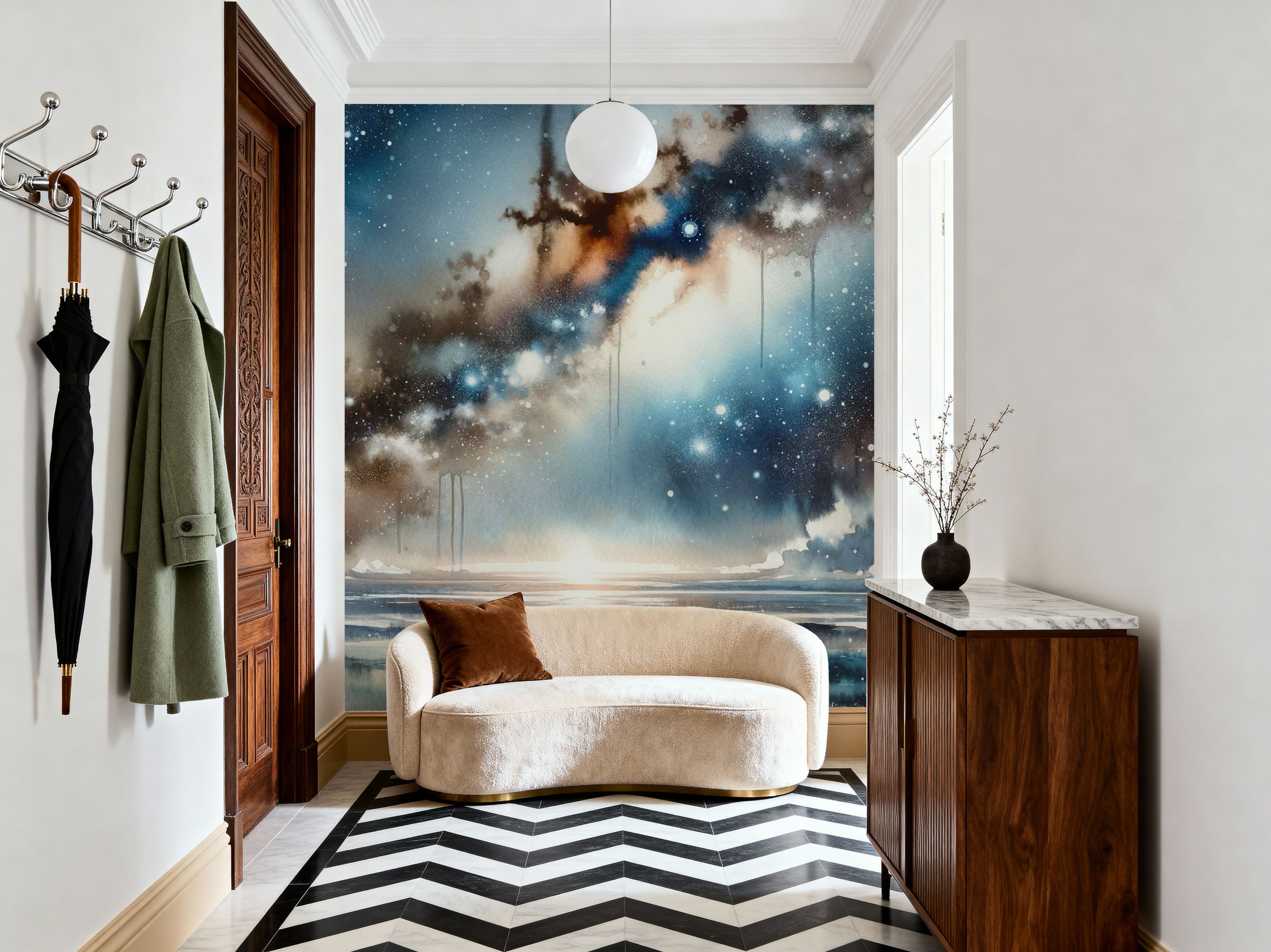 Starry Night Over Tranquil Waters