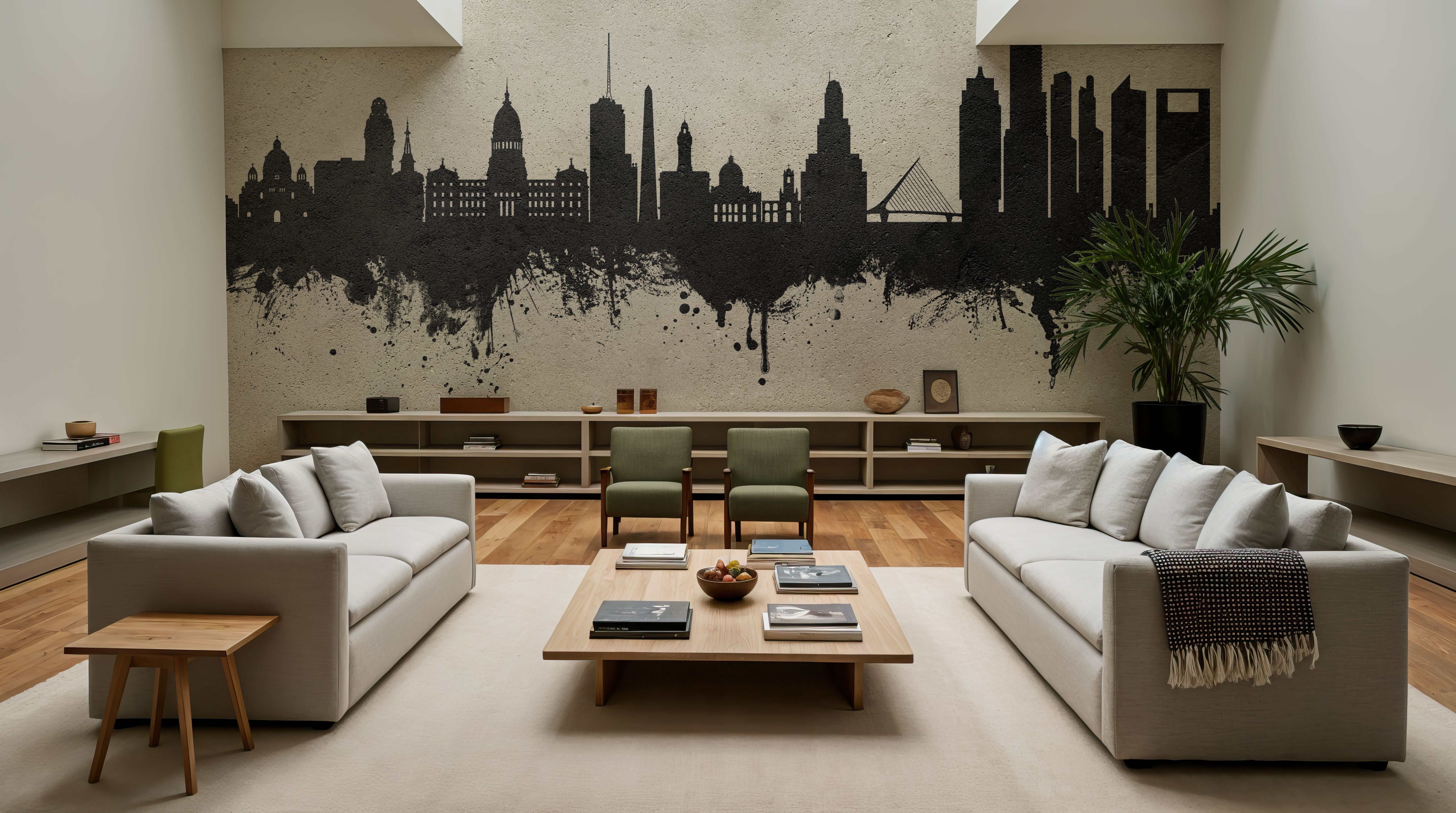 Buenos Aires Argentina Skyline Concrete