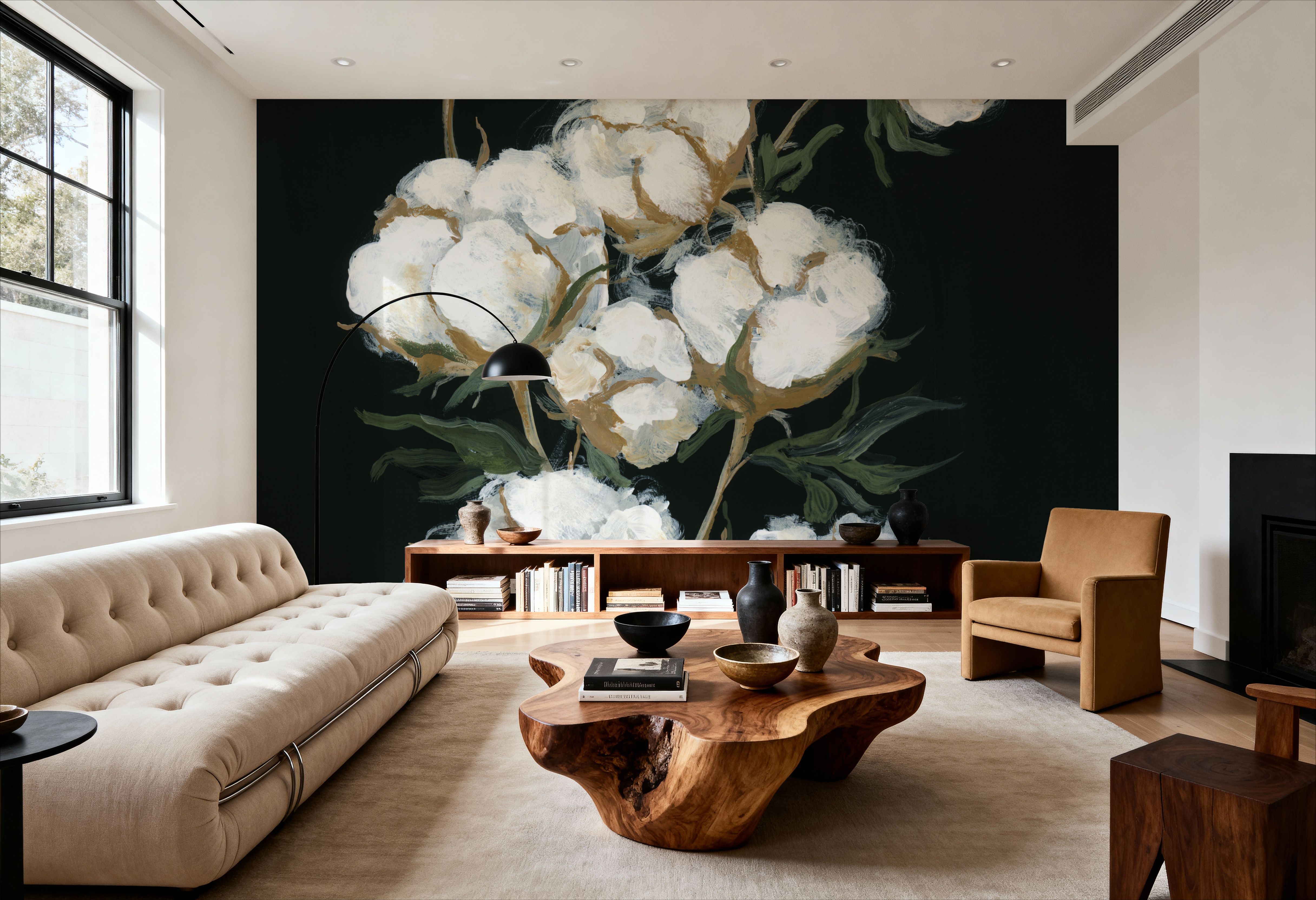 Vintage Stems of Cotton