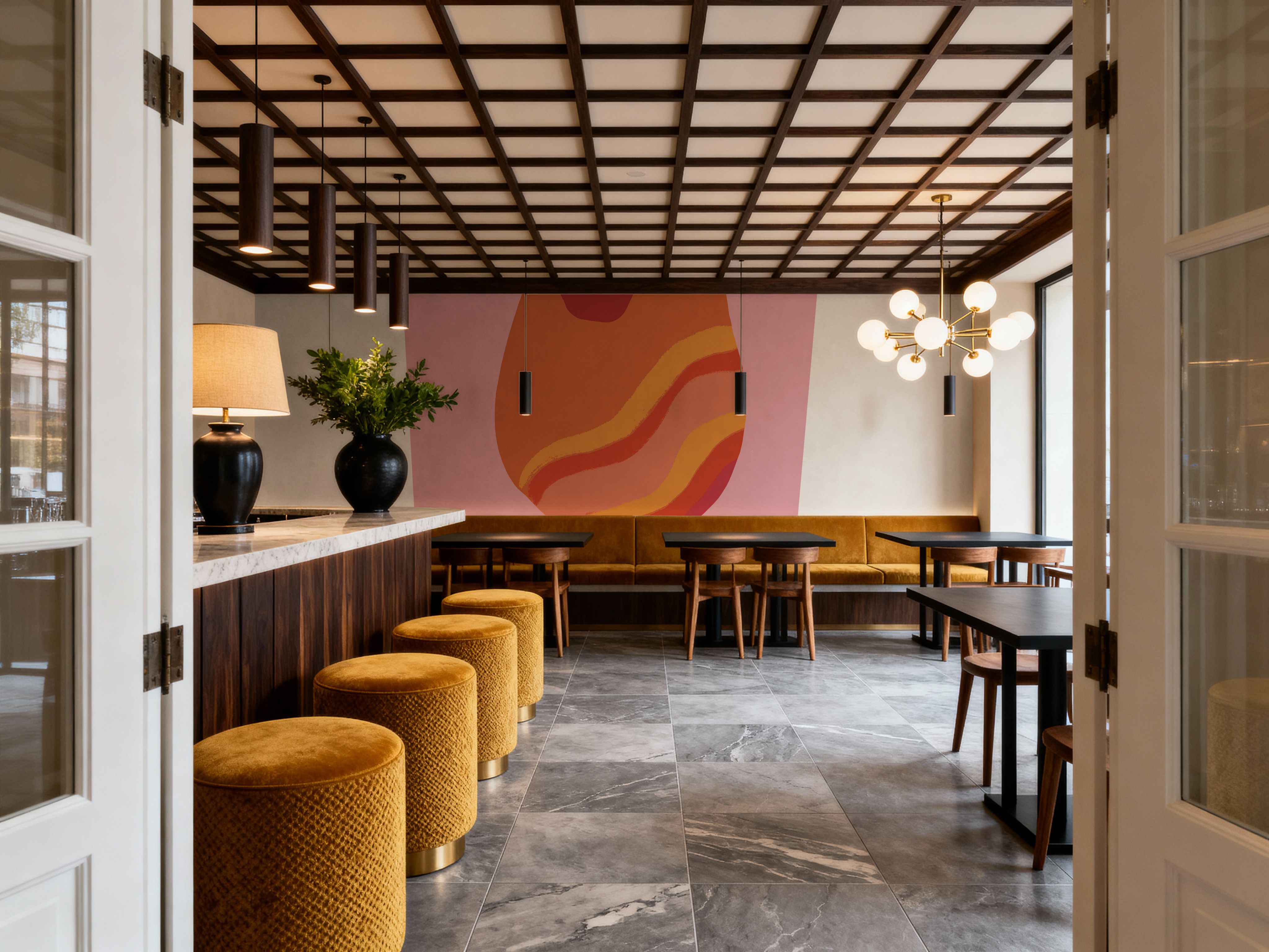 Colorful Cocktails IV, Wallpaper