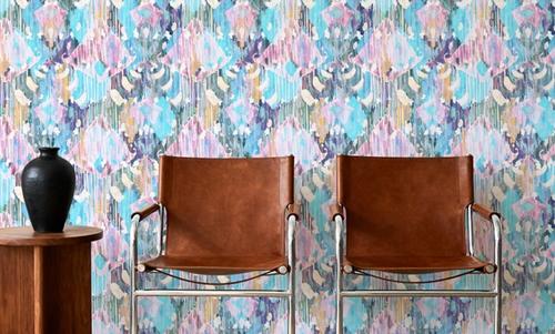 Vibrant Purple Ikat
