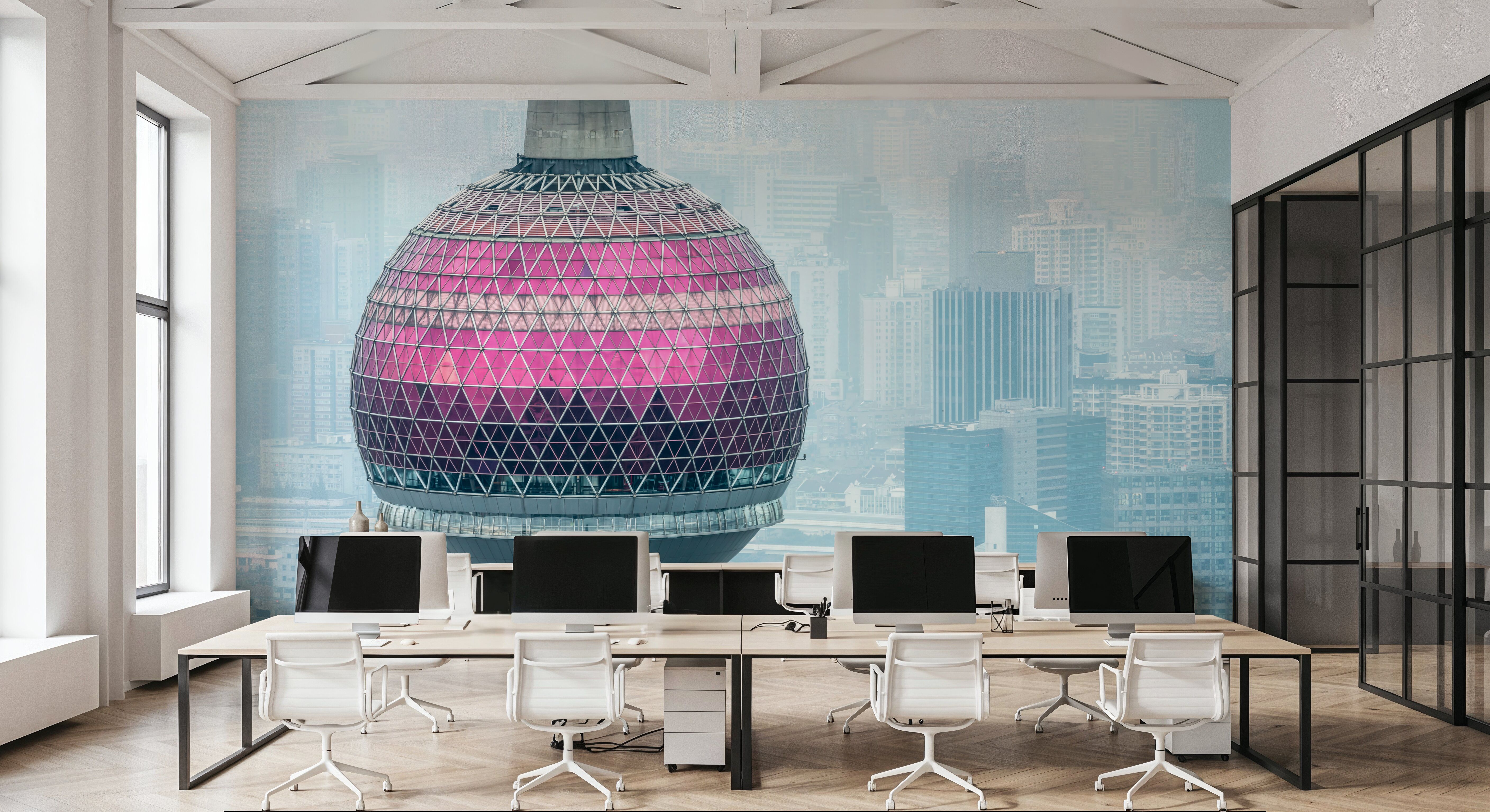 Oriental Pearl, Wallpaper