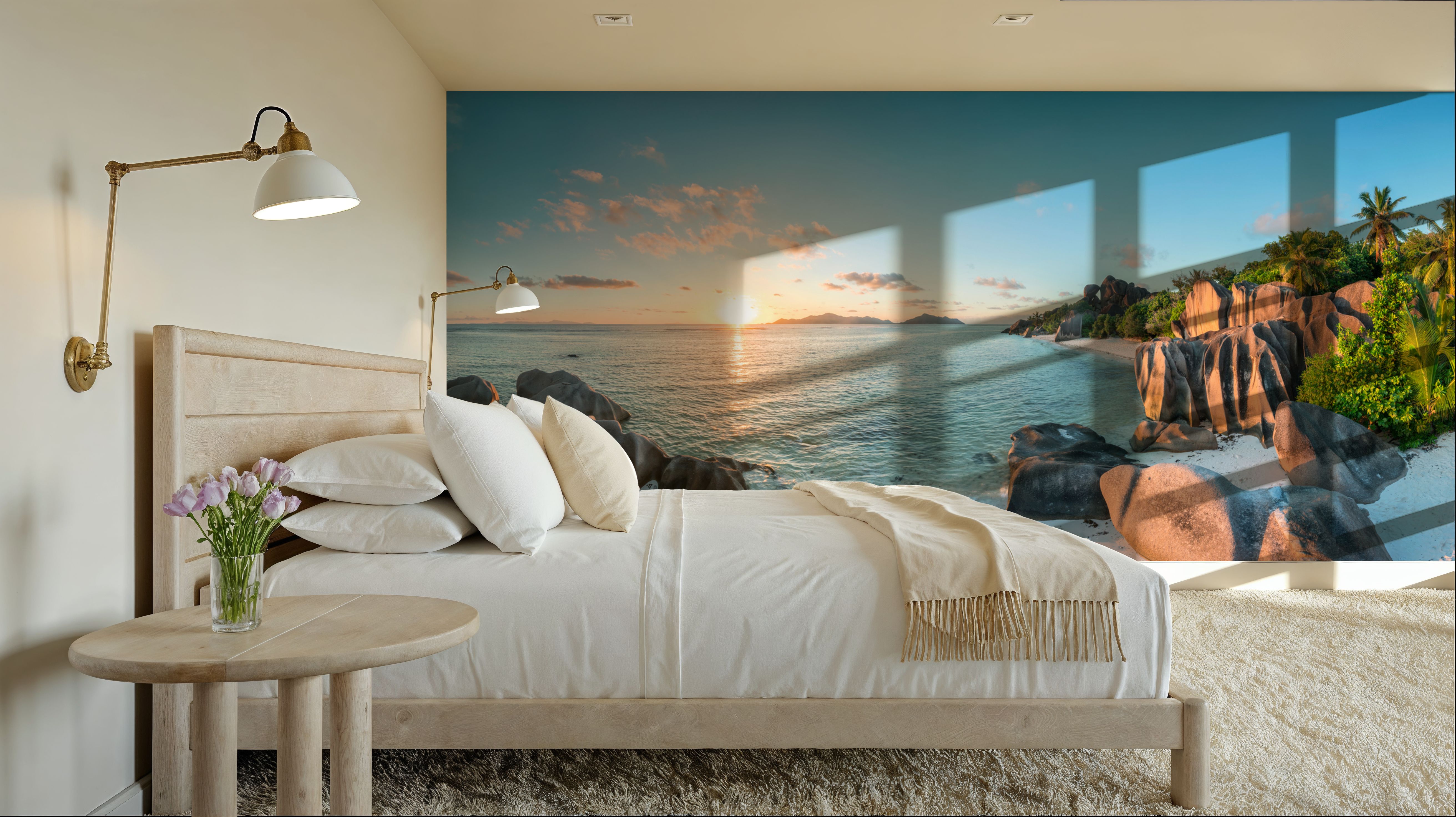 Blue Skies, Sunset Beach