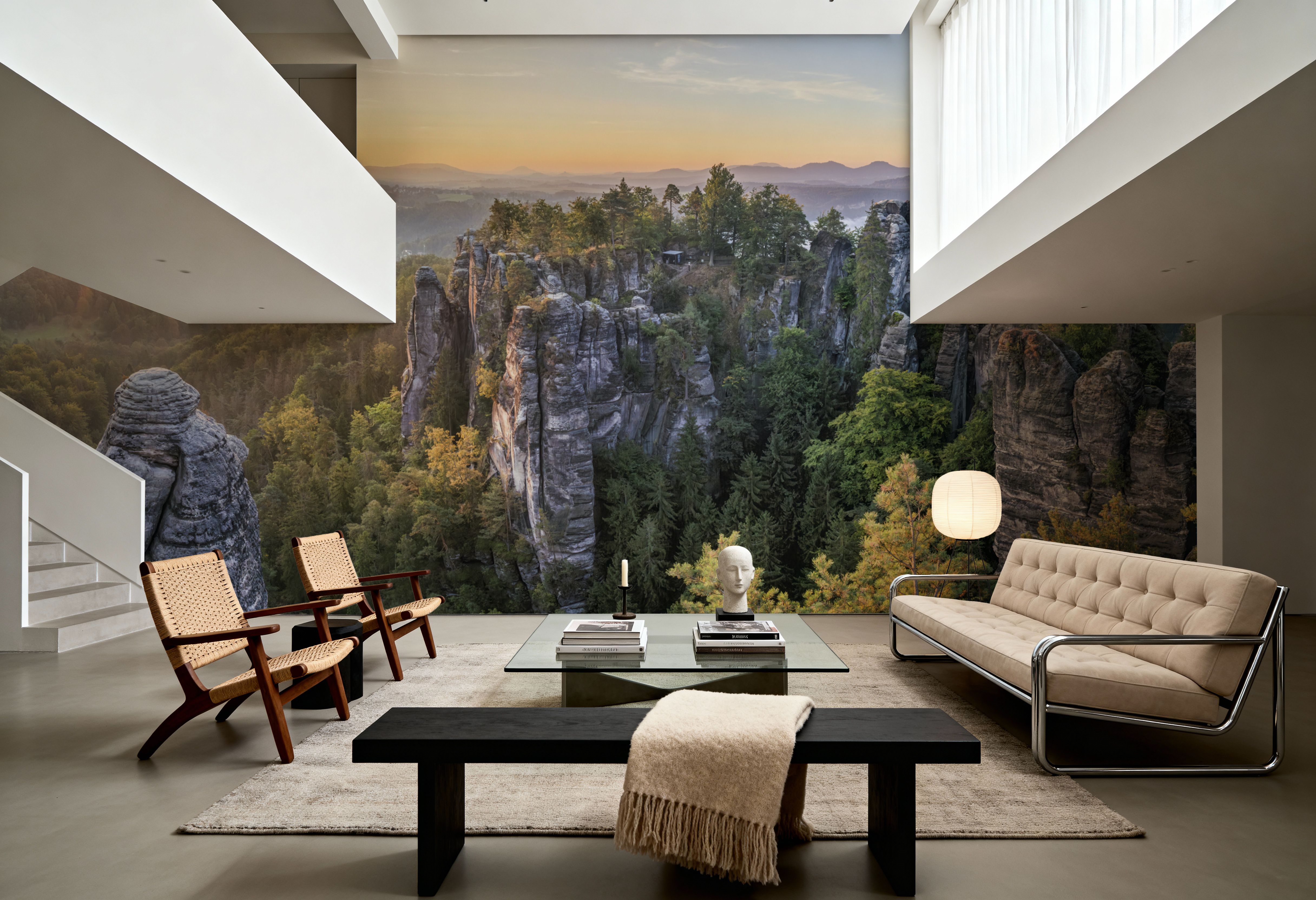 Saxon Sunset, Tapeten