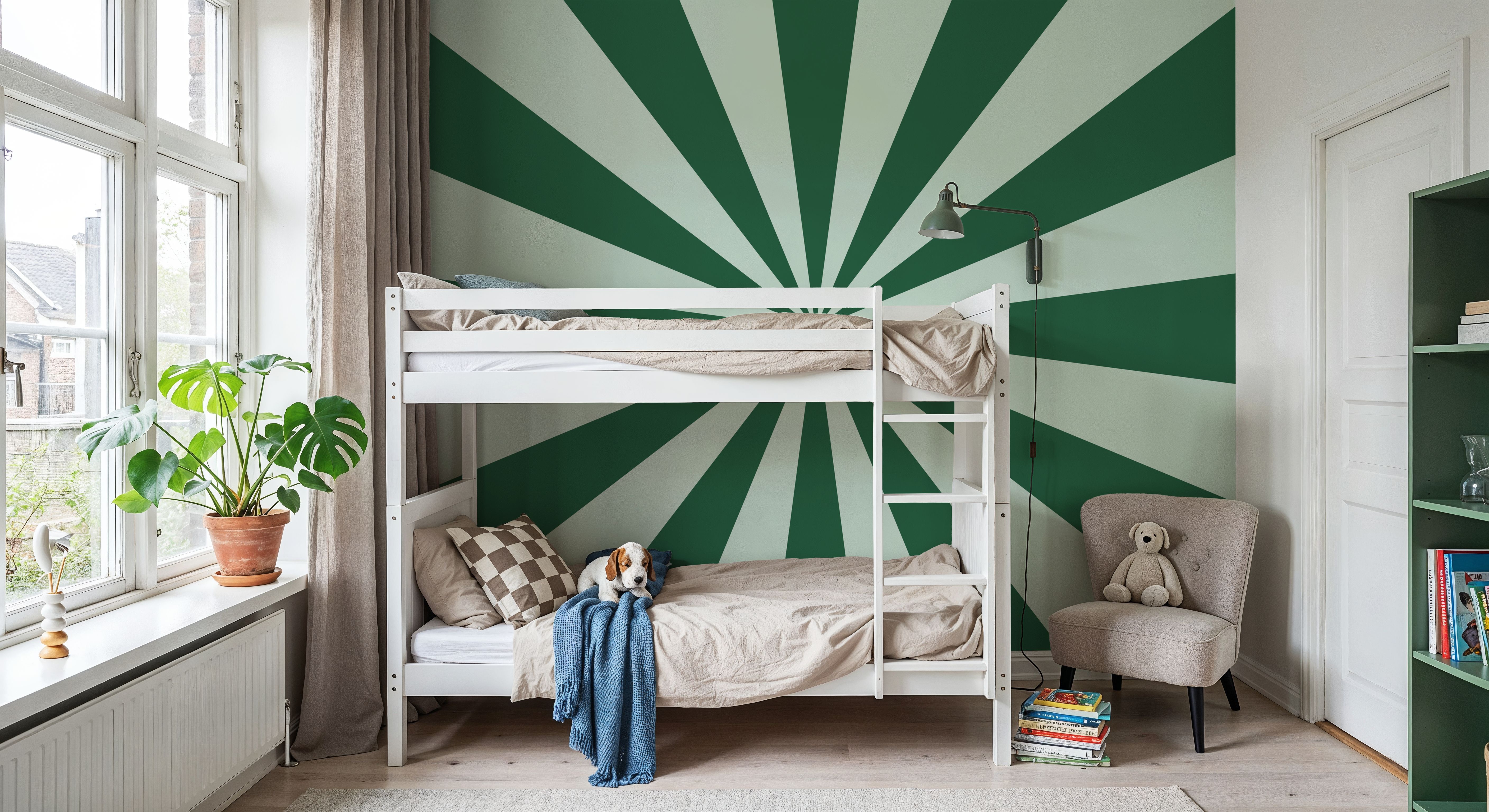 Circus Ceiling, Green on Green