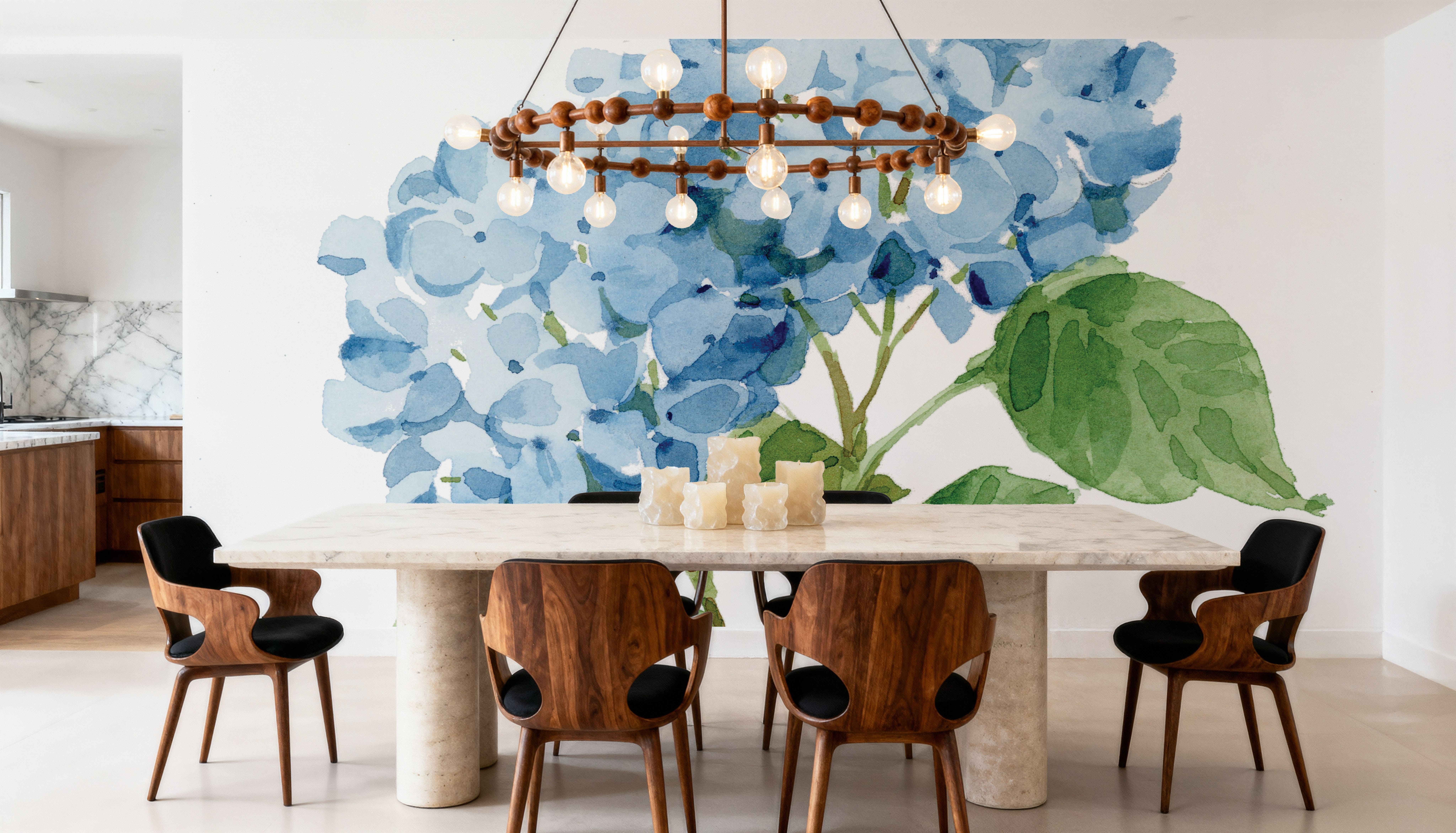 Blue Hydrangea I