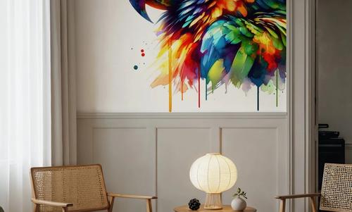 Vibrant Parrot's Tropical Essence