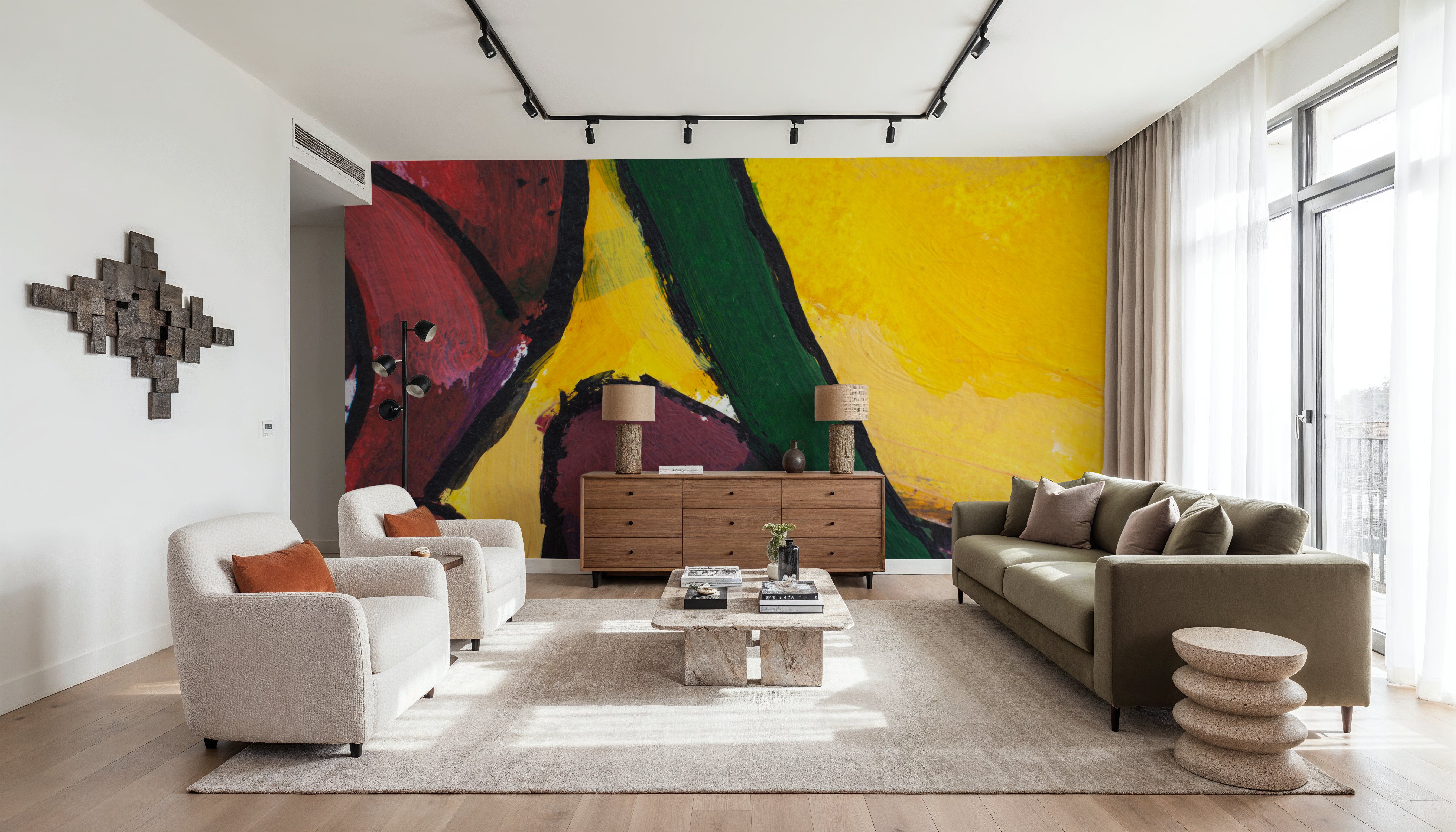 Looking Upside Down, Papier peint