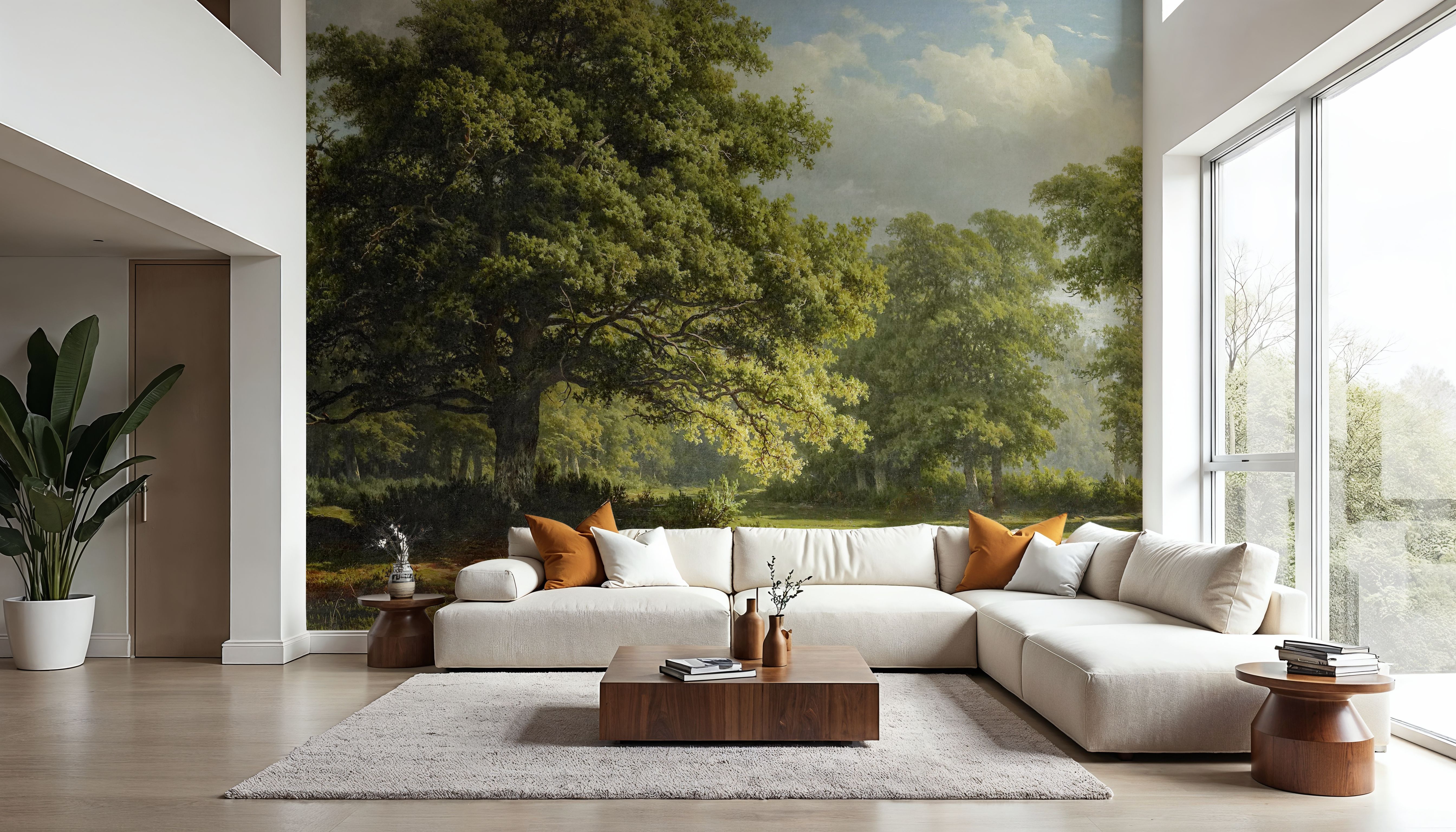 Painted Oak Landscape