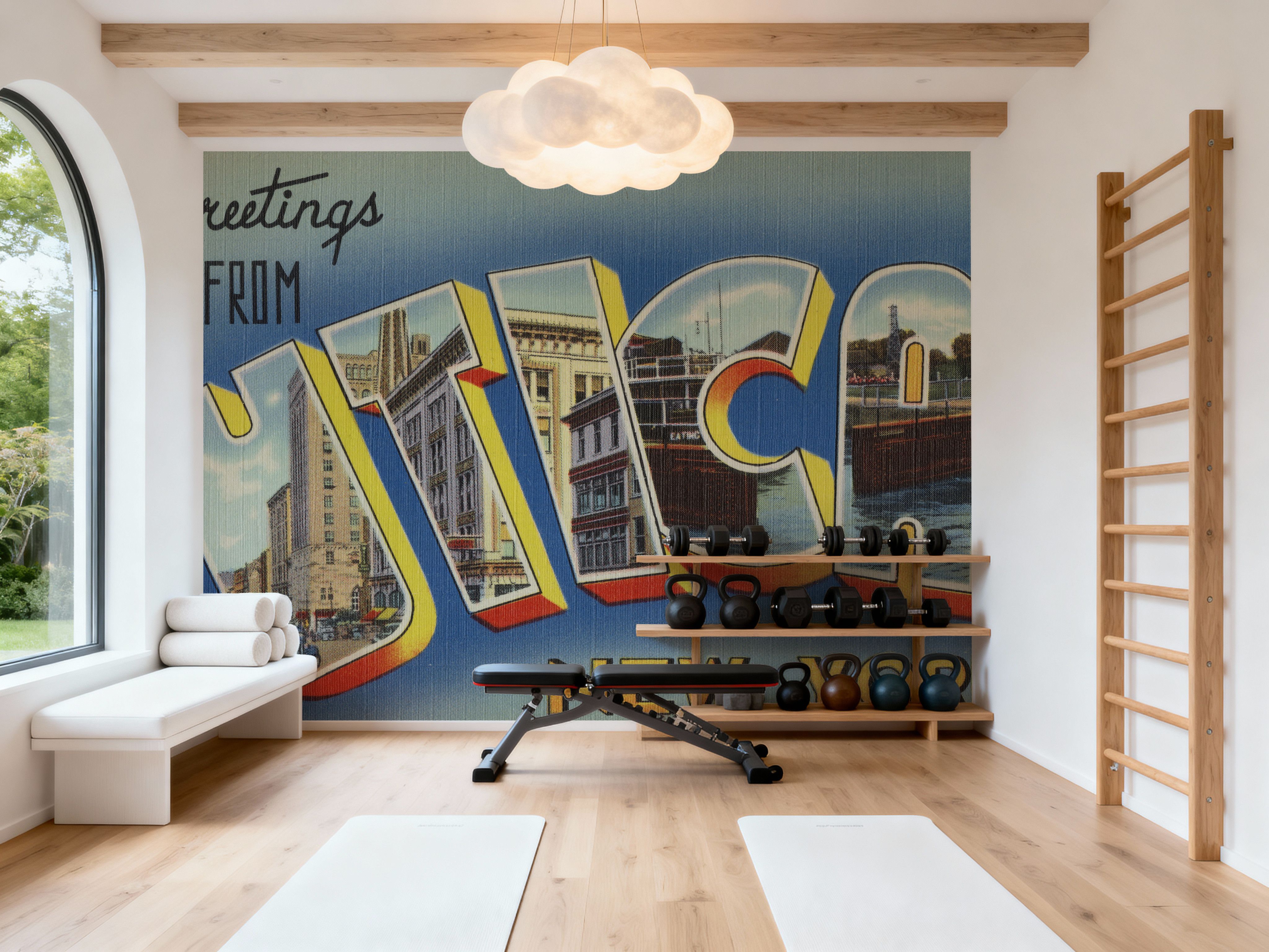 Greetings from Utica - Screenprint Postcard