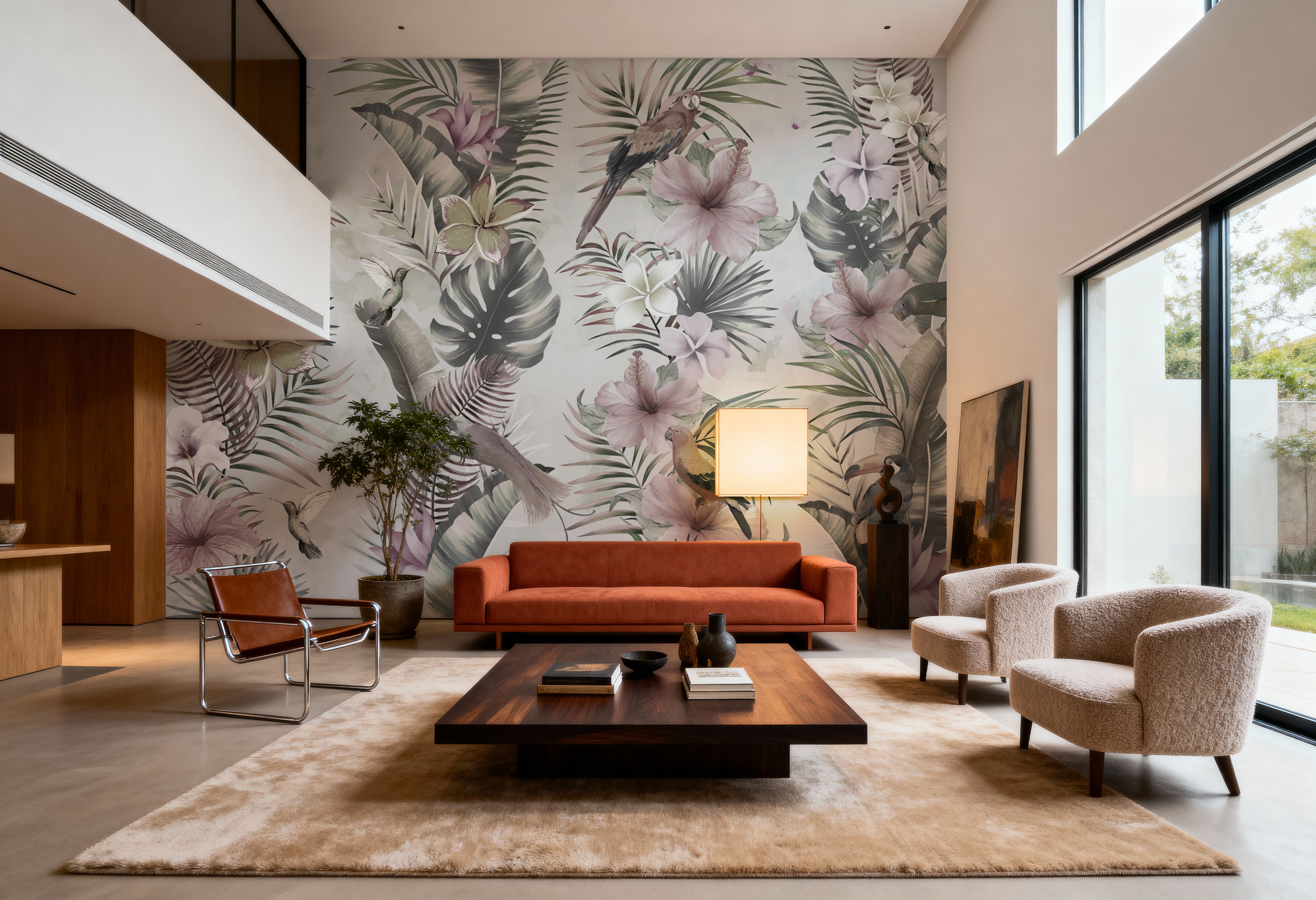 Exotic Vibes, Papier peint