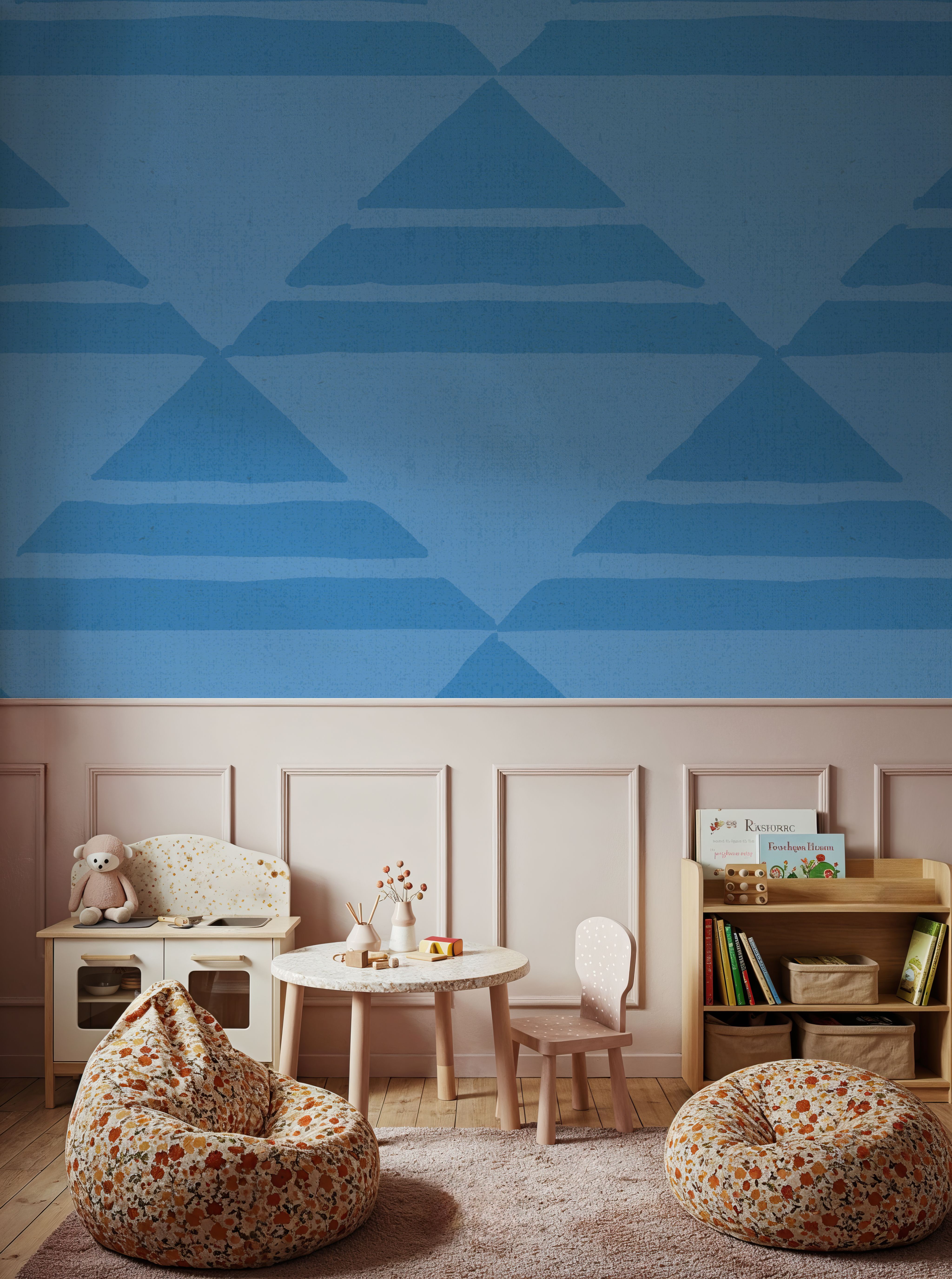 Seafood Ocean Light Blue