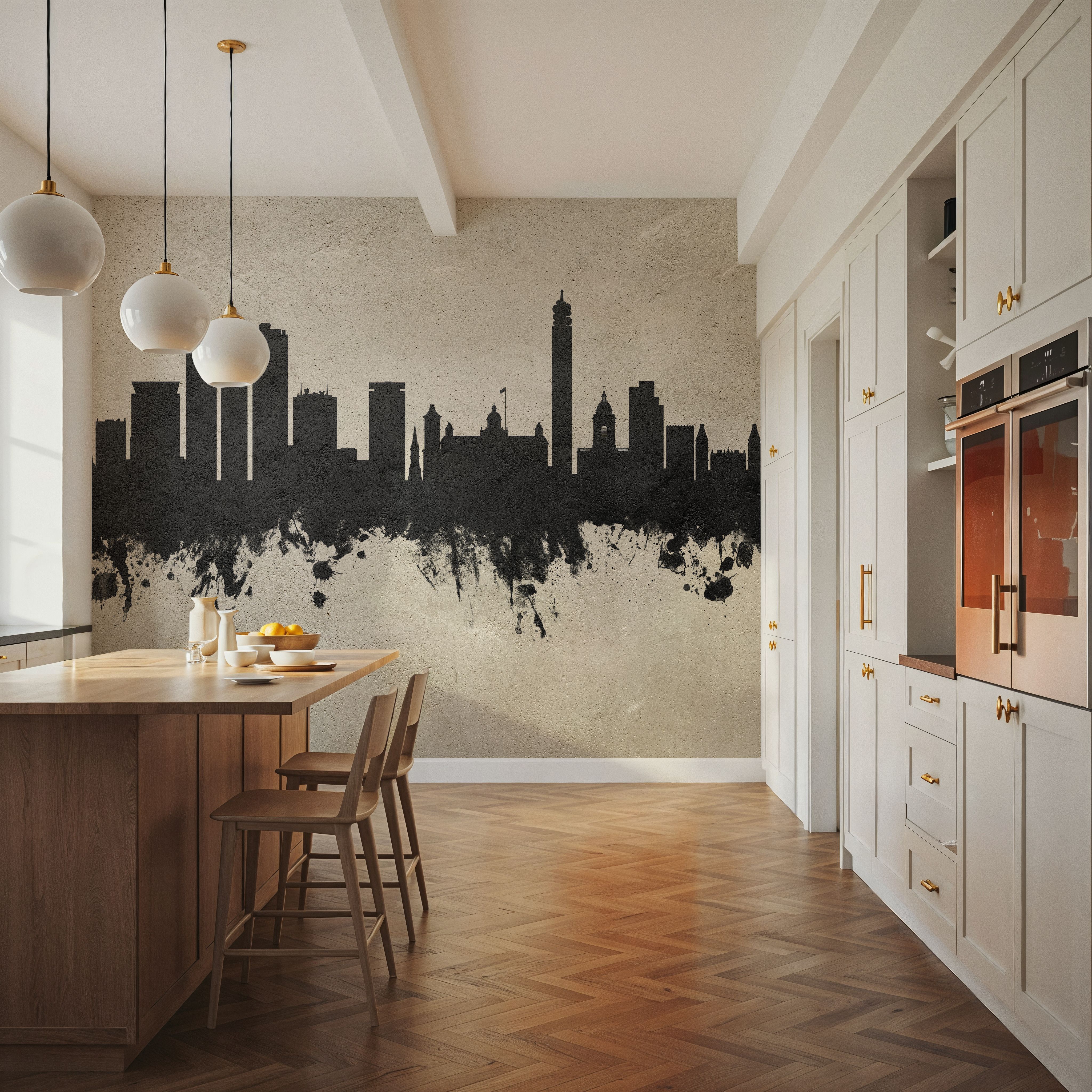 Birmingham England Skyline Concrete