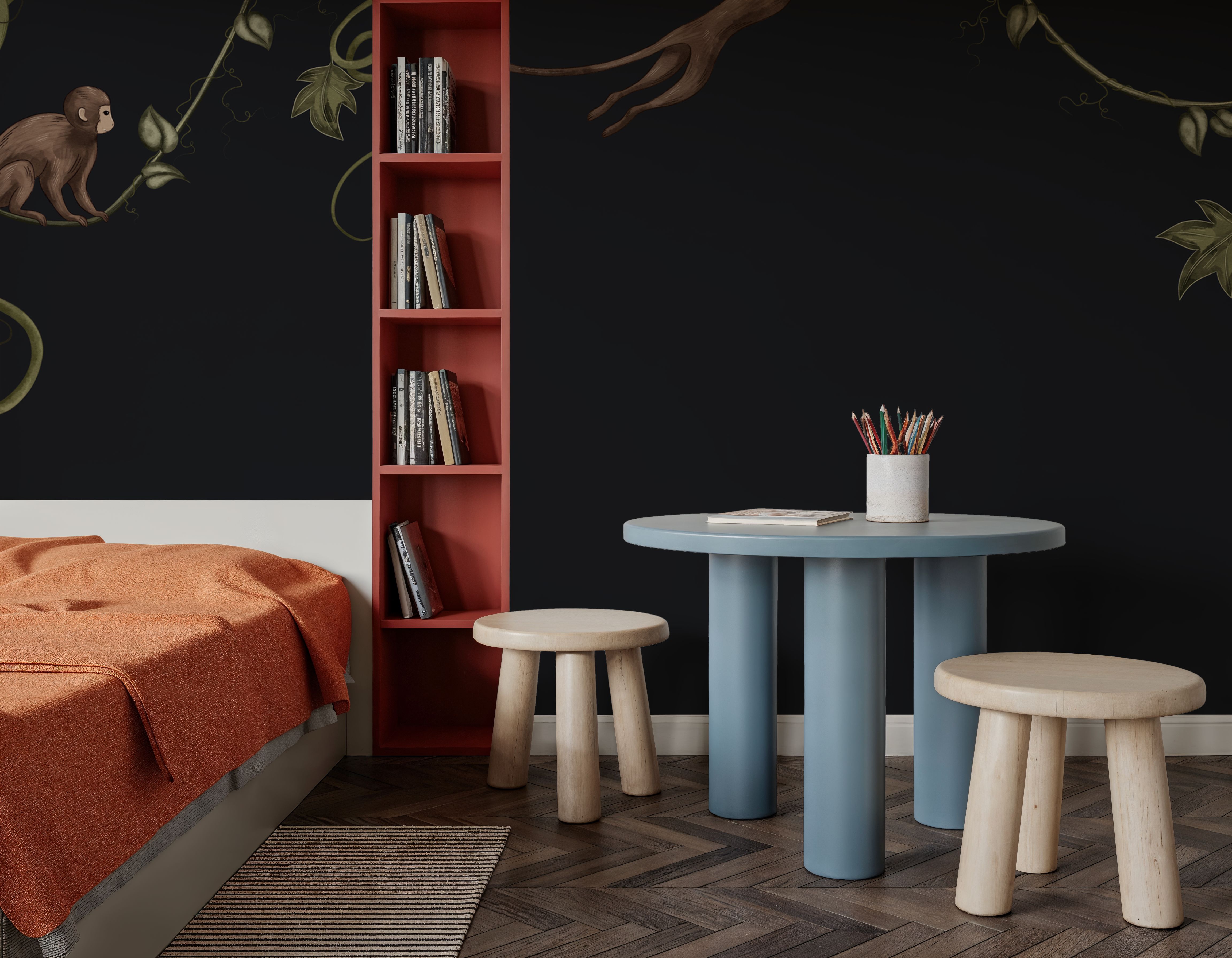 Monkey Jump, Midnight Black