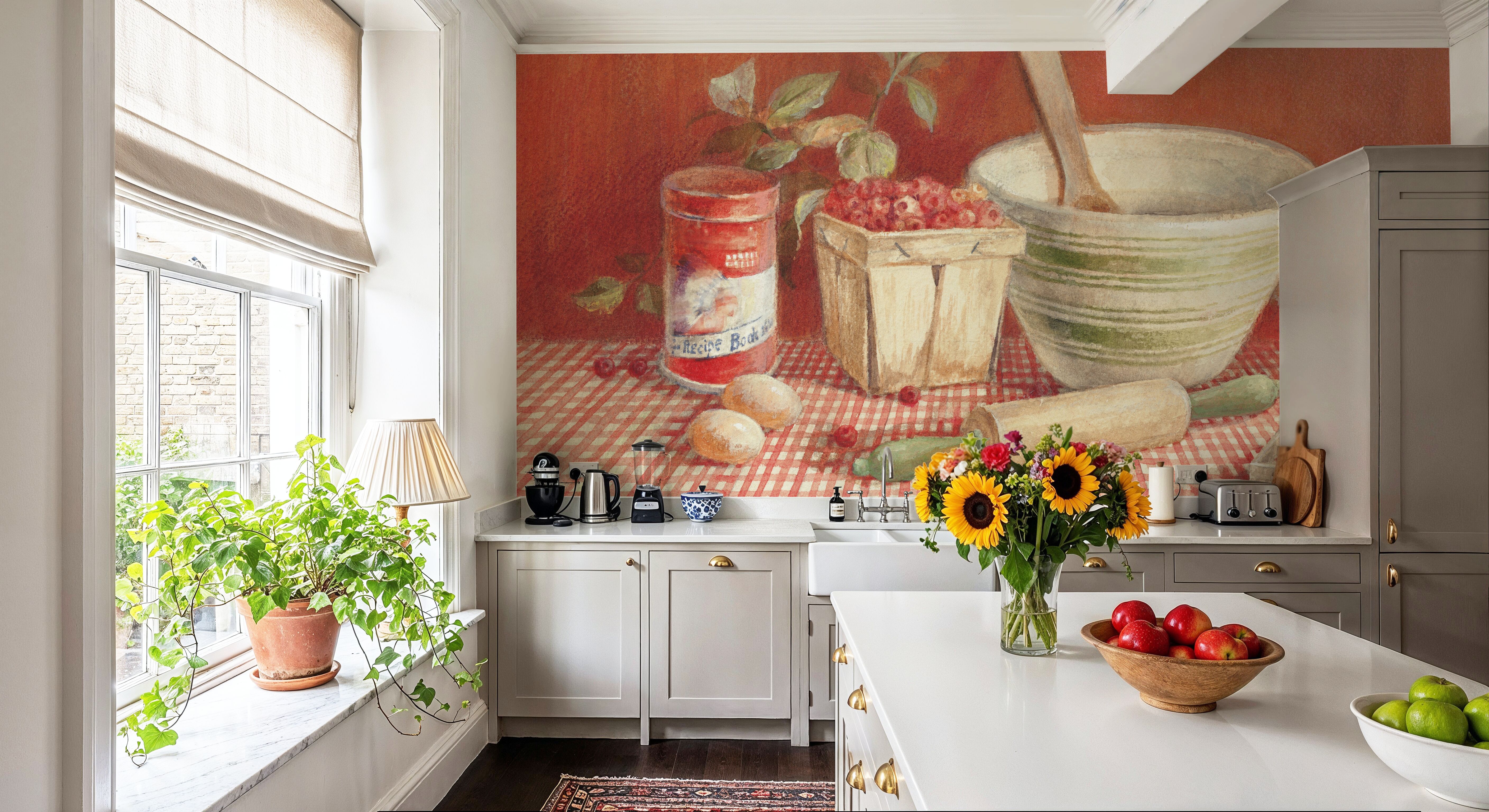 Red Berry Still Life, Wallpaper