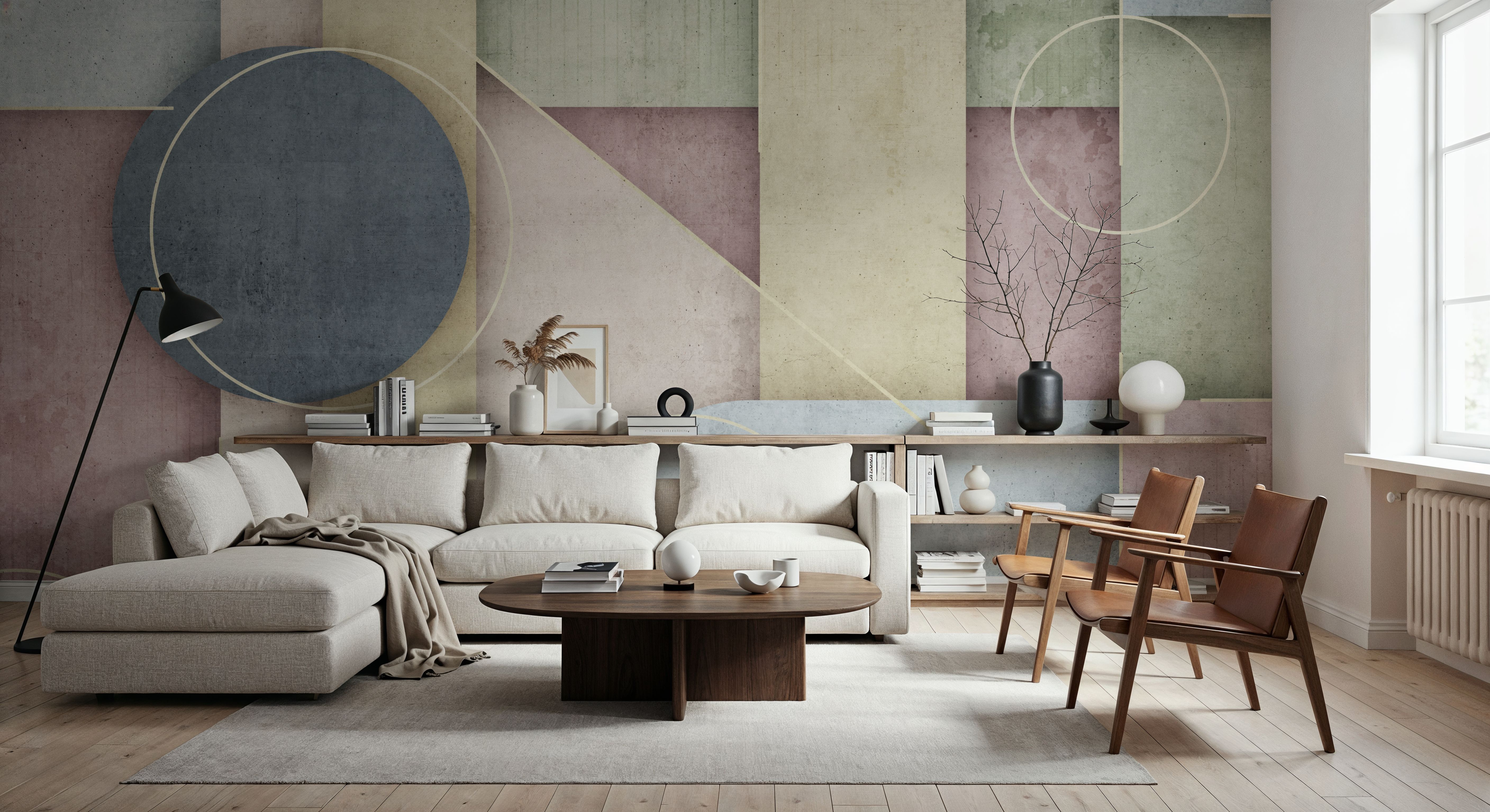 Bauhaus Concrete Wall