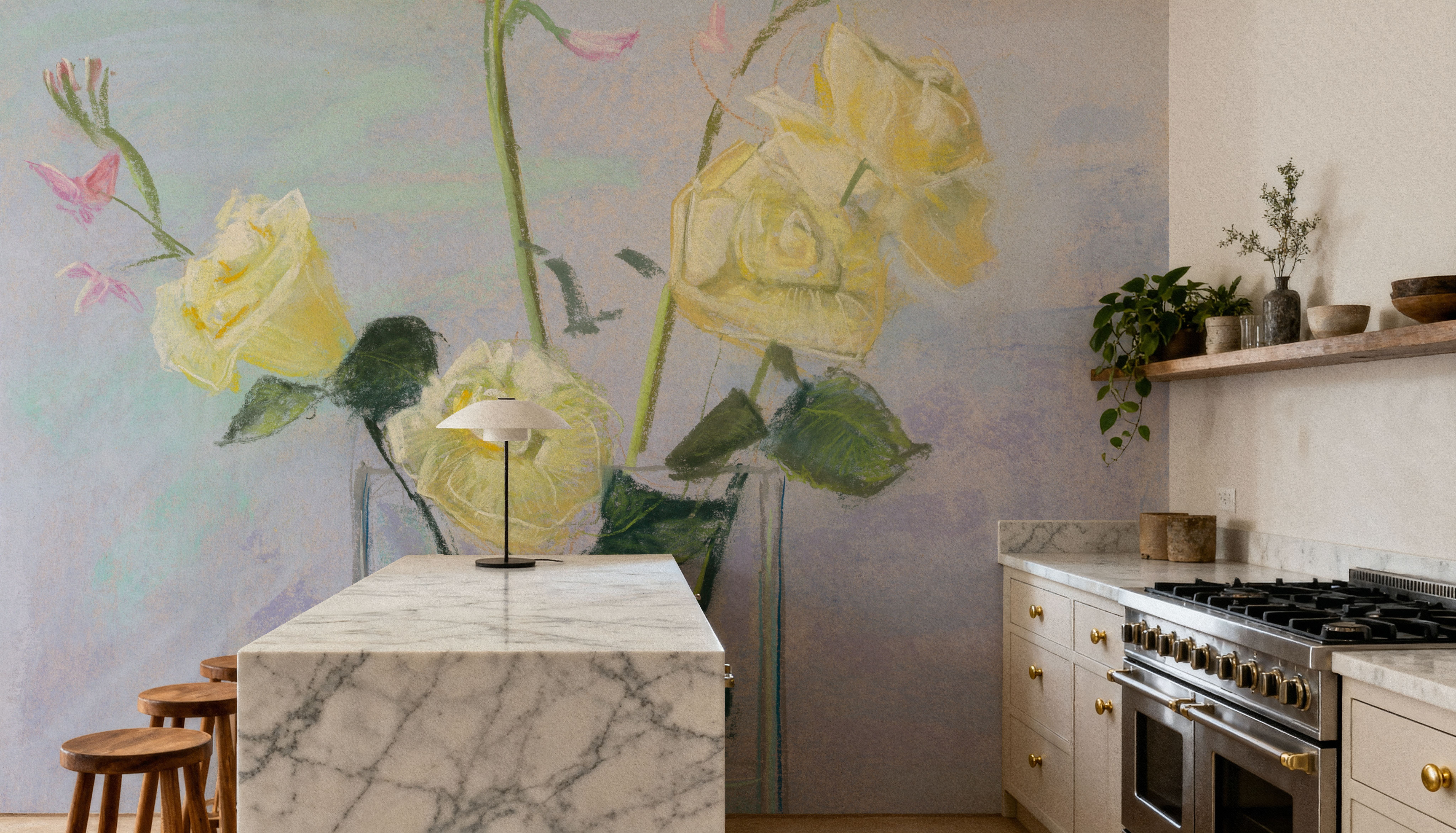 Summer Vase II, Wallpaper