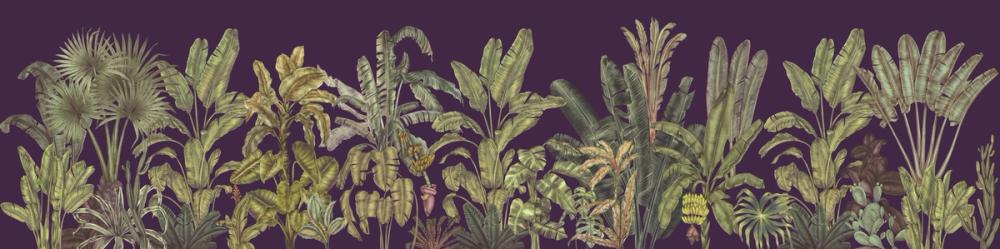 Madagascar Foliage, Plum