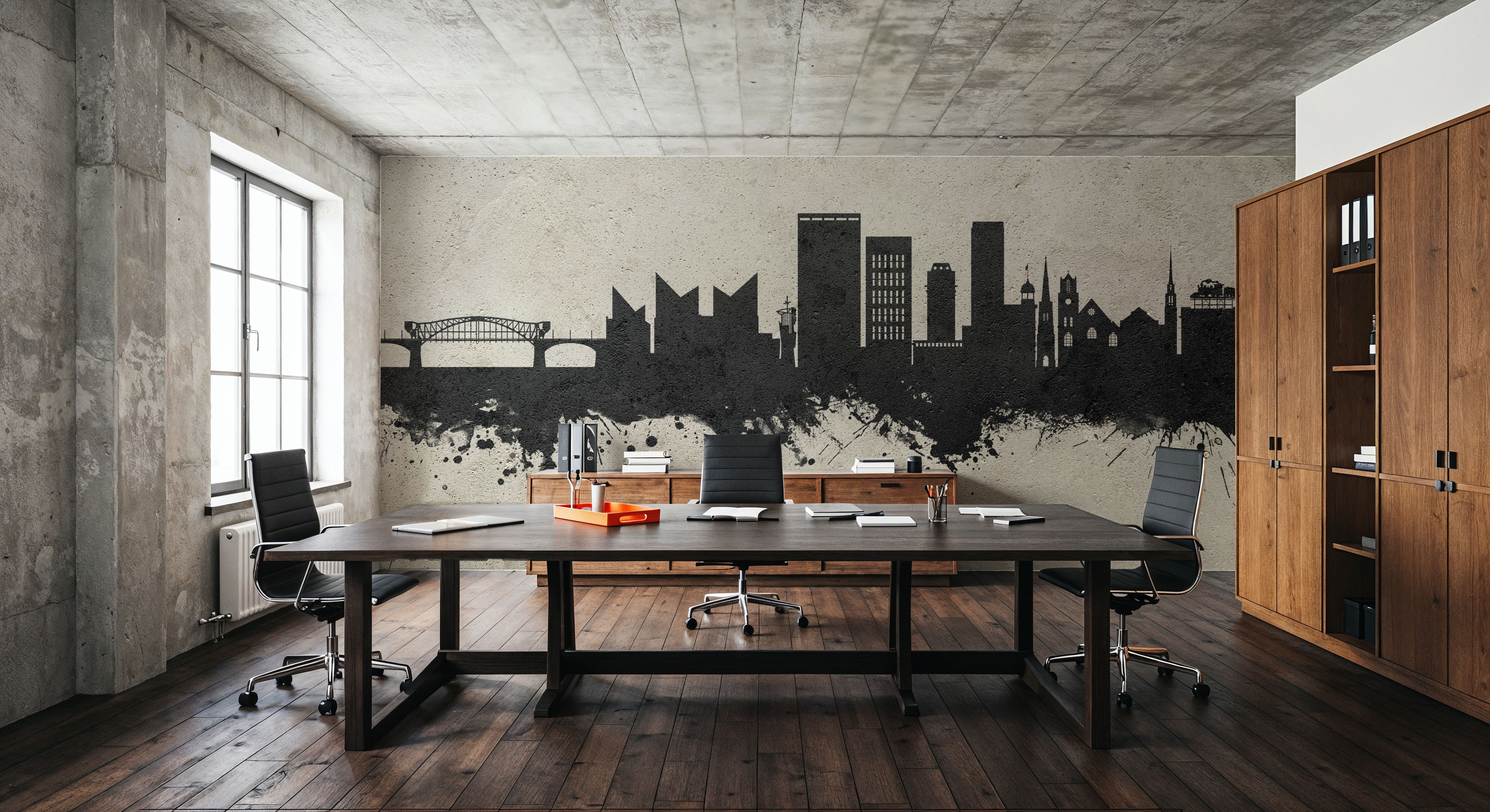 Chattanooga Tennessee Skyline Concrete