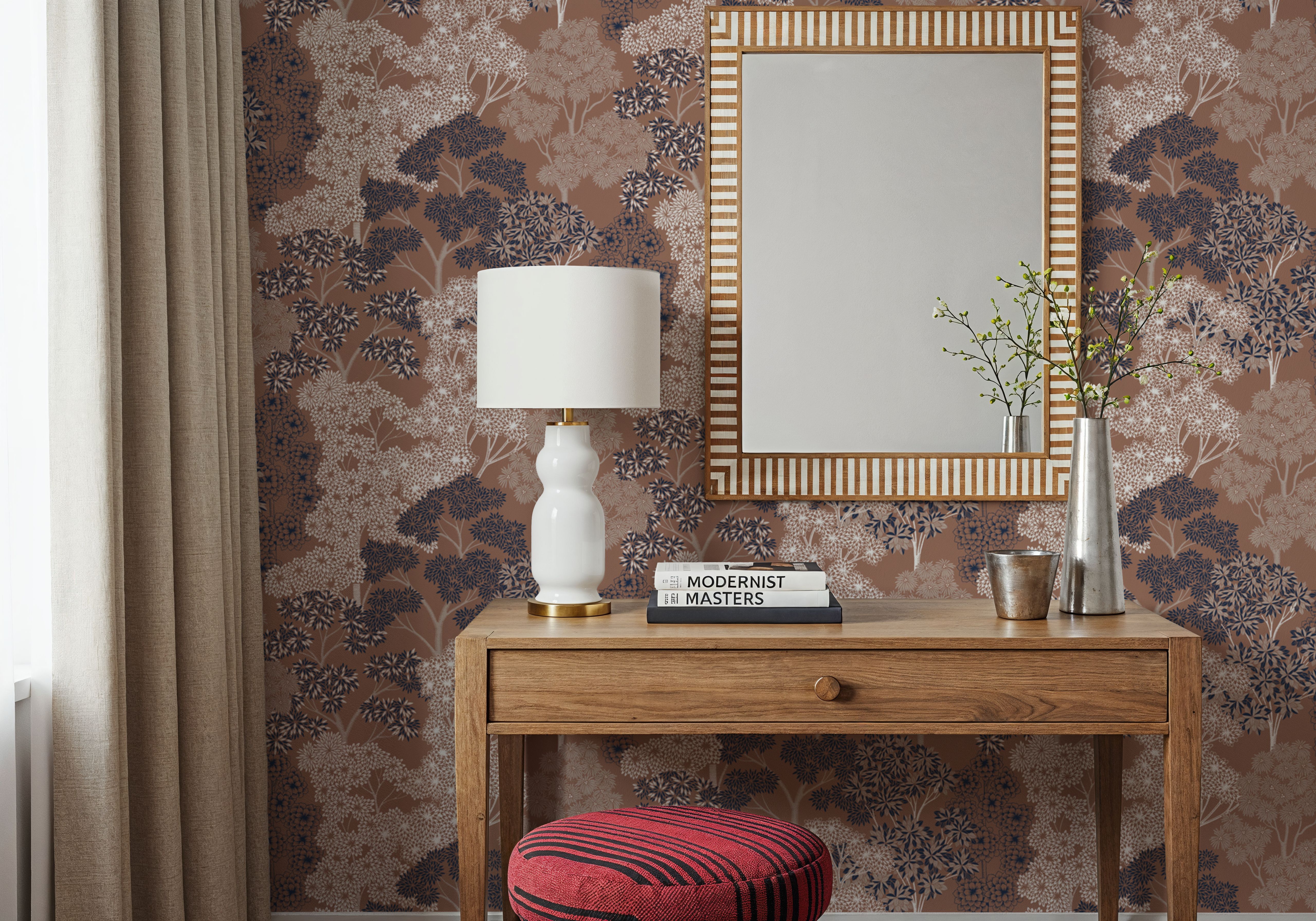 Overleaf Woodland Pattern, Fudge