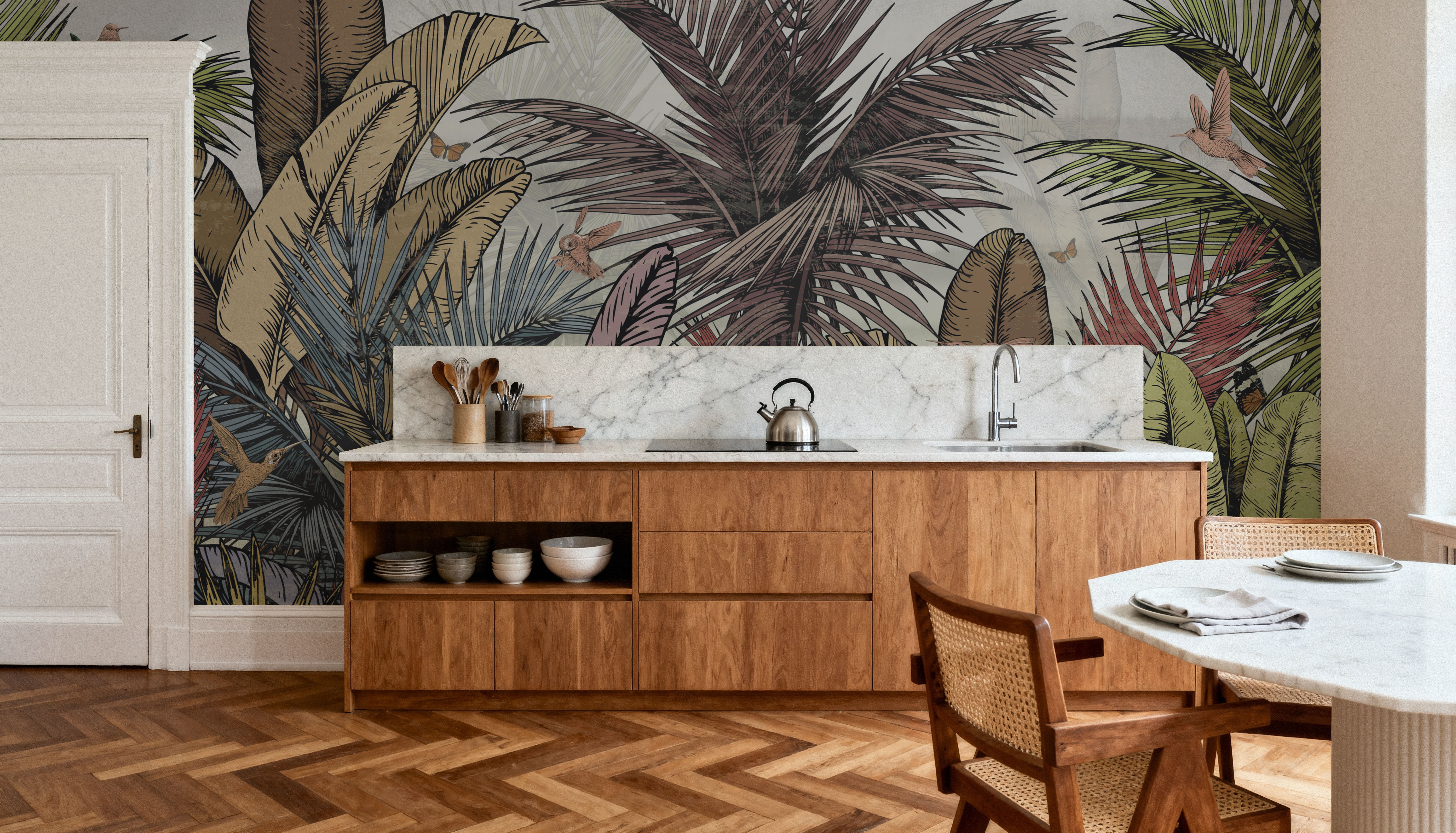 Tropical Evergreen Bright