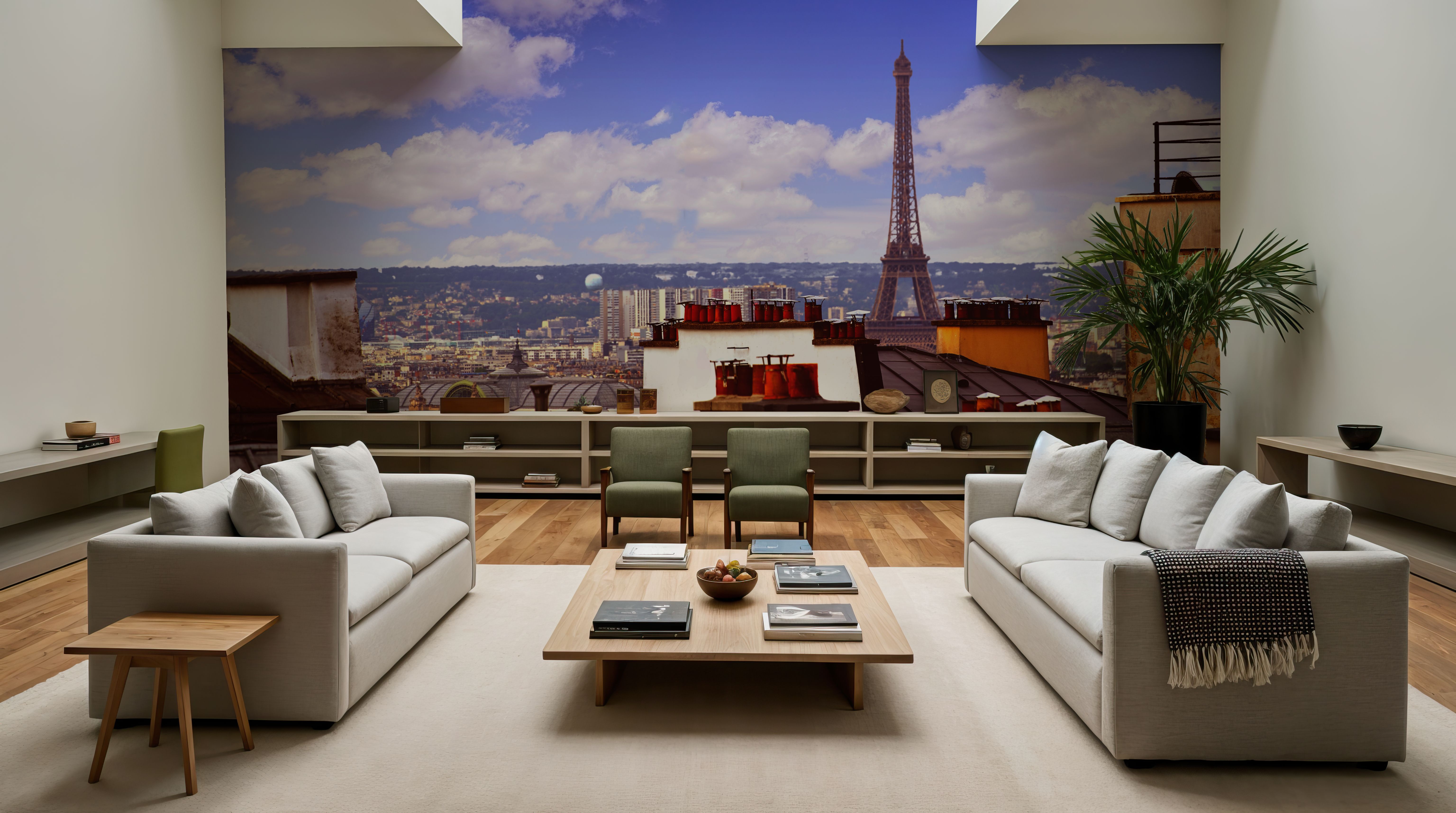 Parisian Rooftop Vista