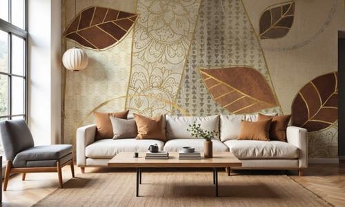 Bohemian Leaves IV Neutral