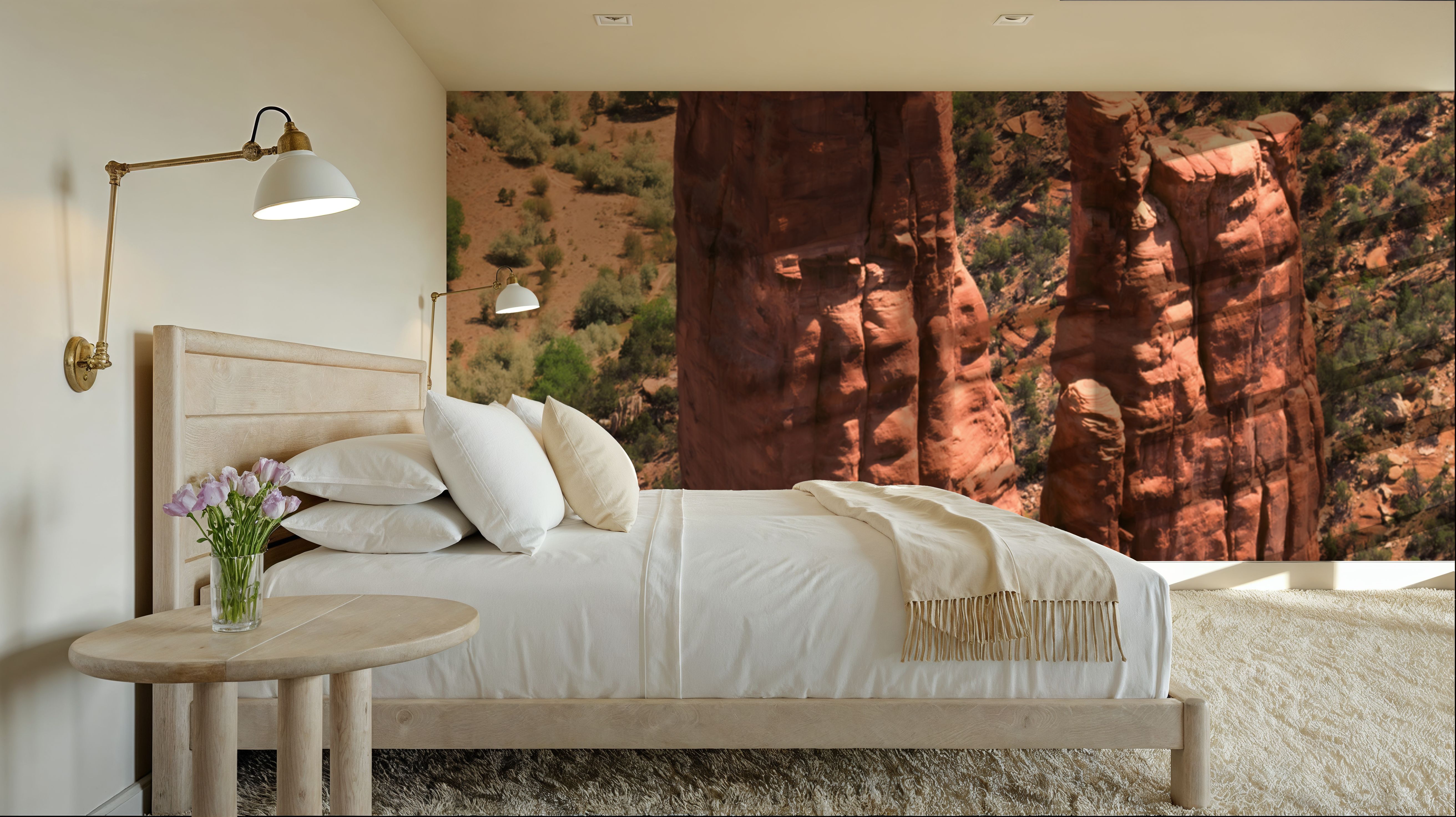 Crimson Buttes of Monument Valley