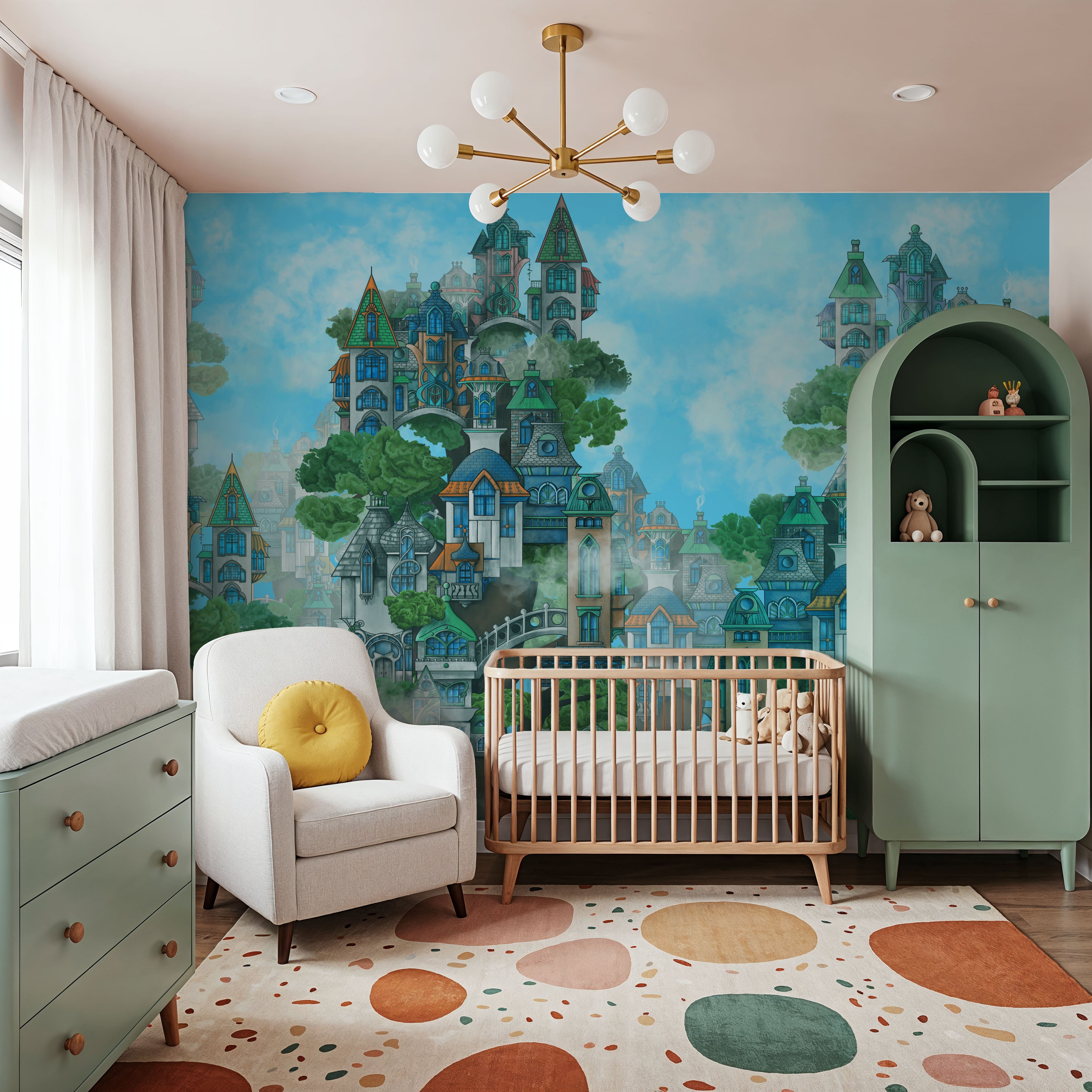 Treehouse Neighborhood Cool Bright